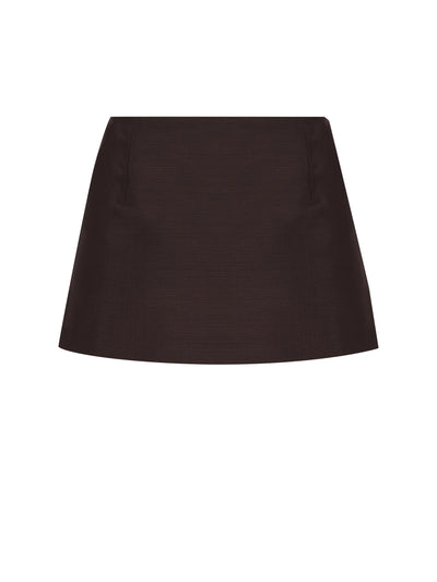 Gonna realizzata in mohair. MG2724 12I1F0324 MIU MIU 
