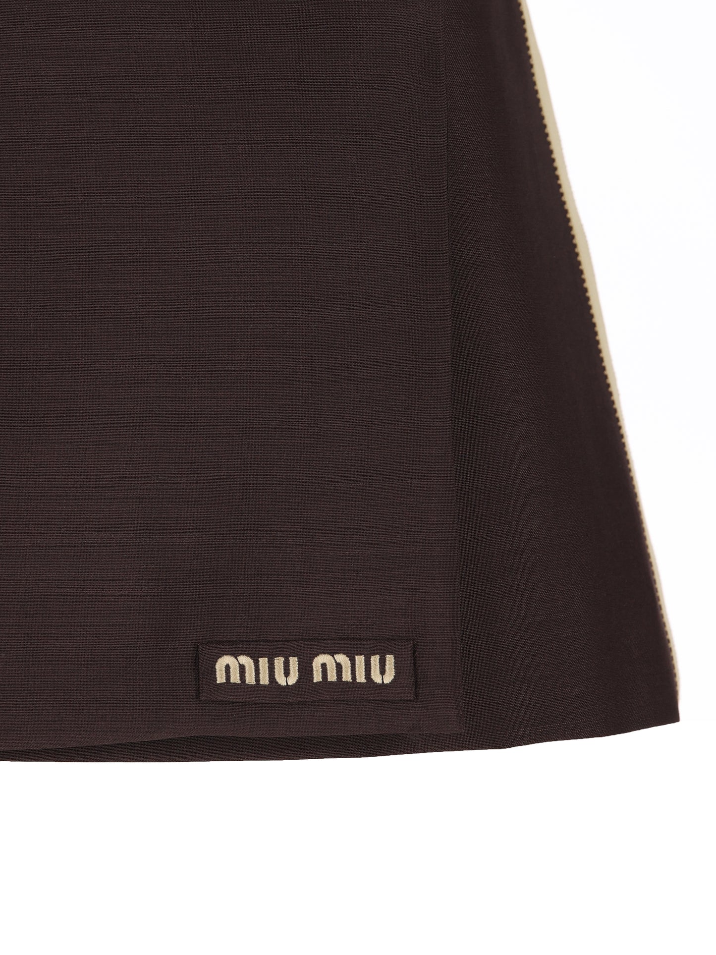 Gonna realizzata in mohair. MG2724 12I1F0324 MIU MIU 