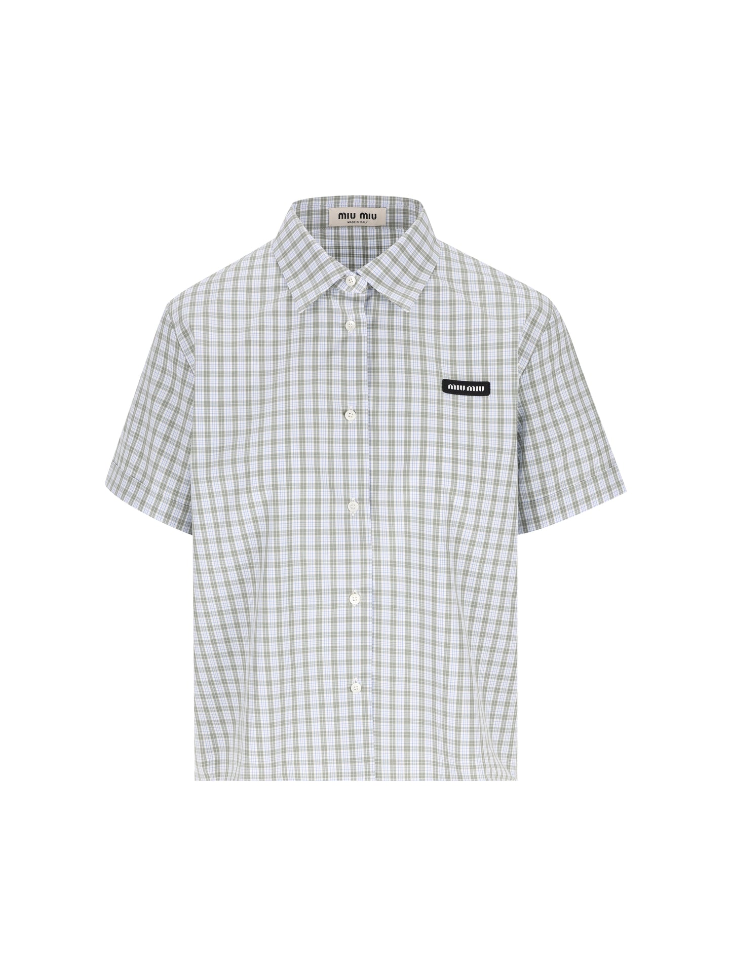 Camicia realizzata in cotone MK1959 196LF073K MIU MIU 