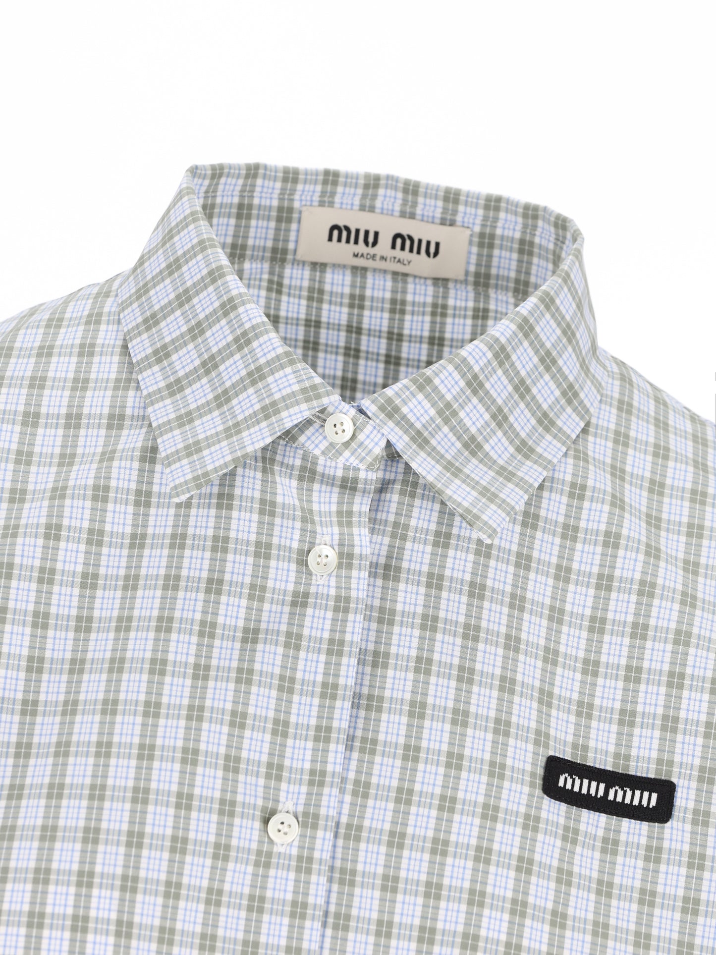 Camicia realizzata in cotone MK1959 196LF073K MIU MIU 