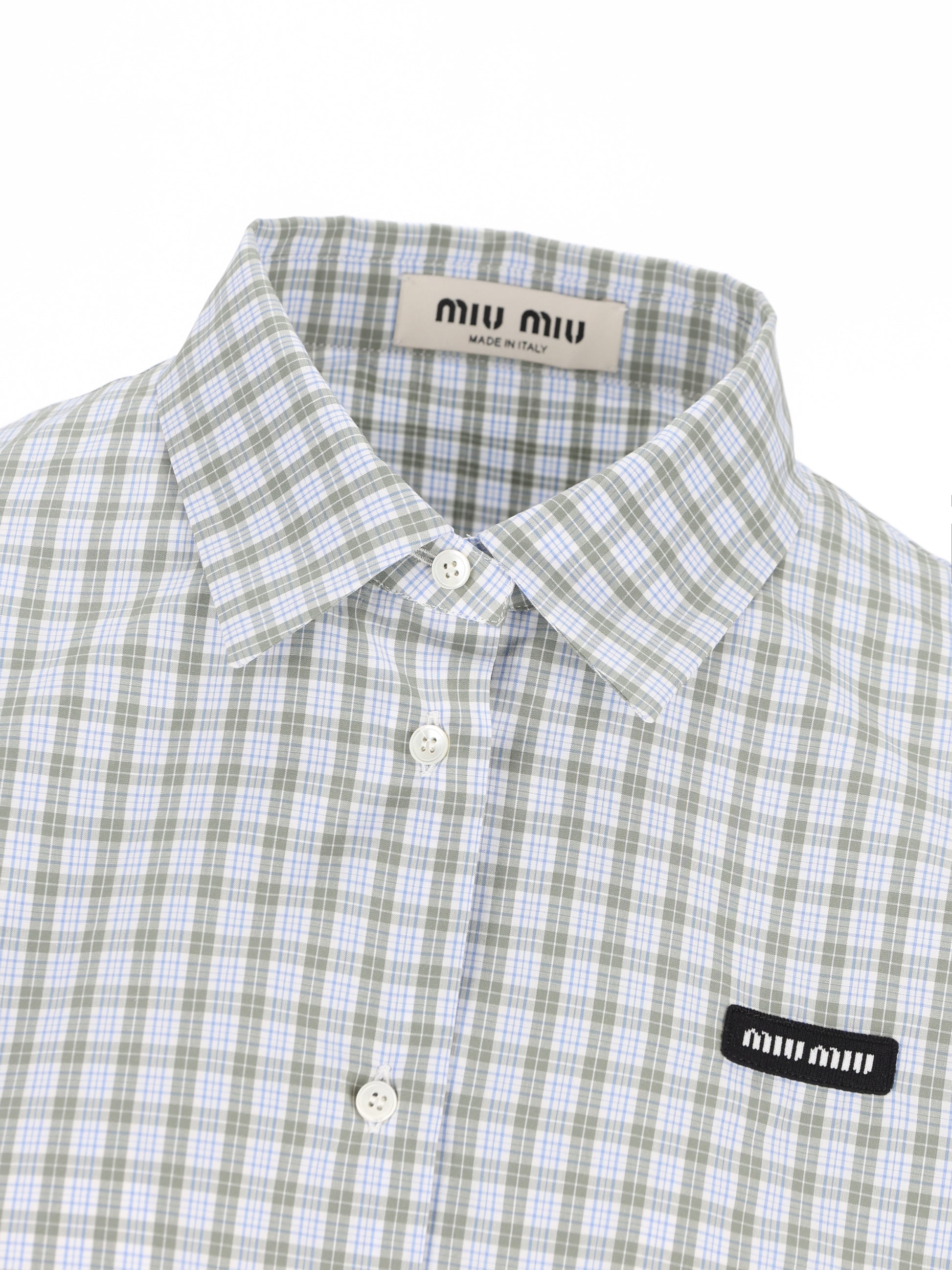 Camicia realizzata in cotone MK1959 196LF073K MIU MIU 