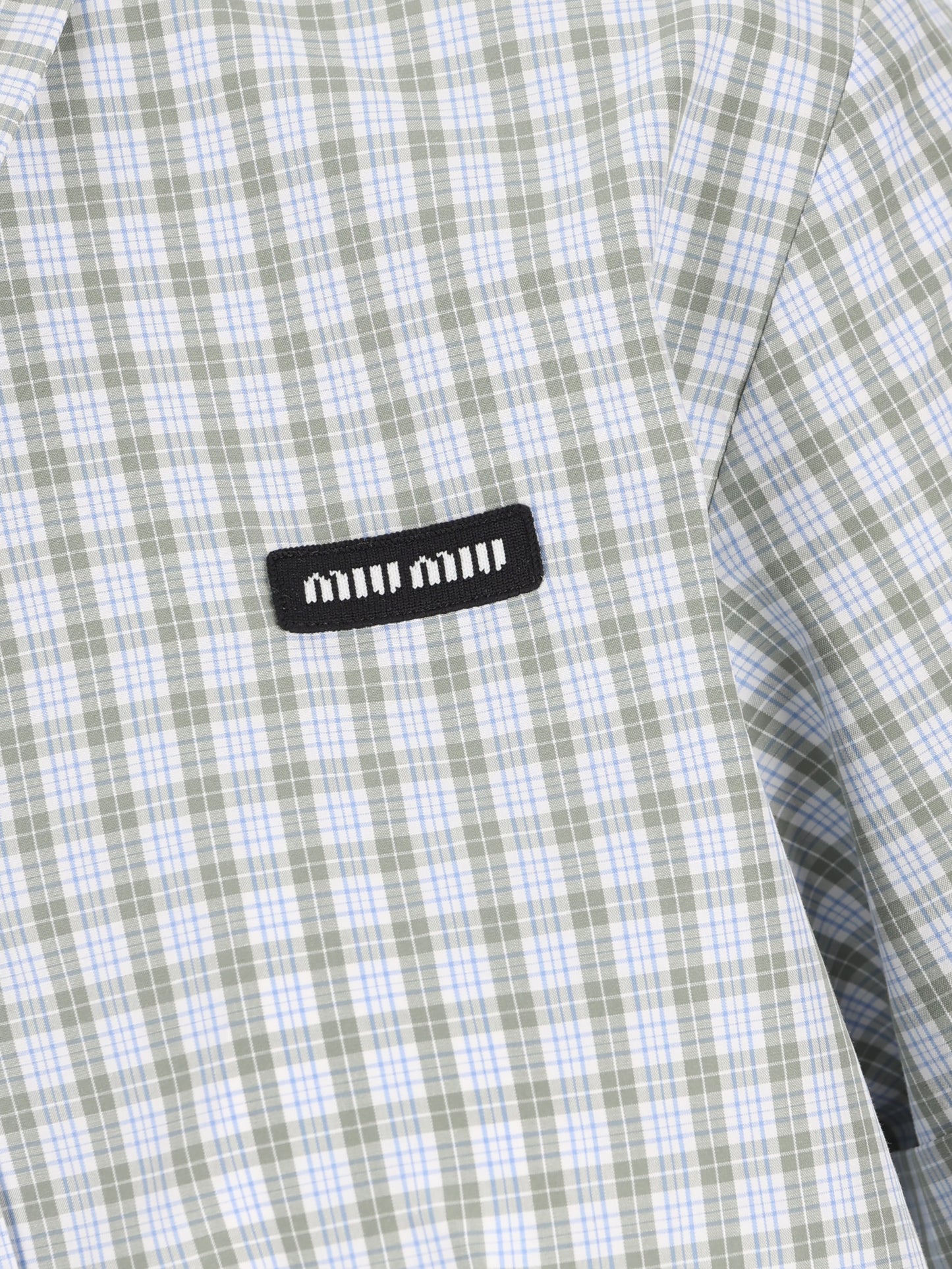 Camicia realizzata in cotone MK1959 196LF073K MIU MIU 