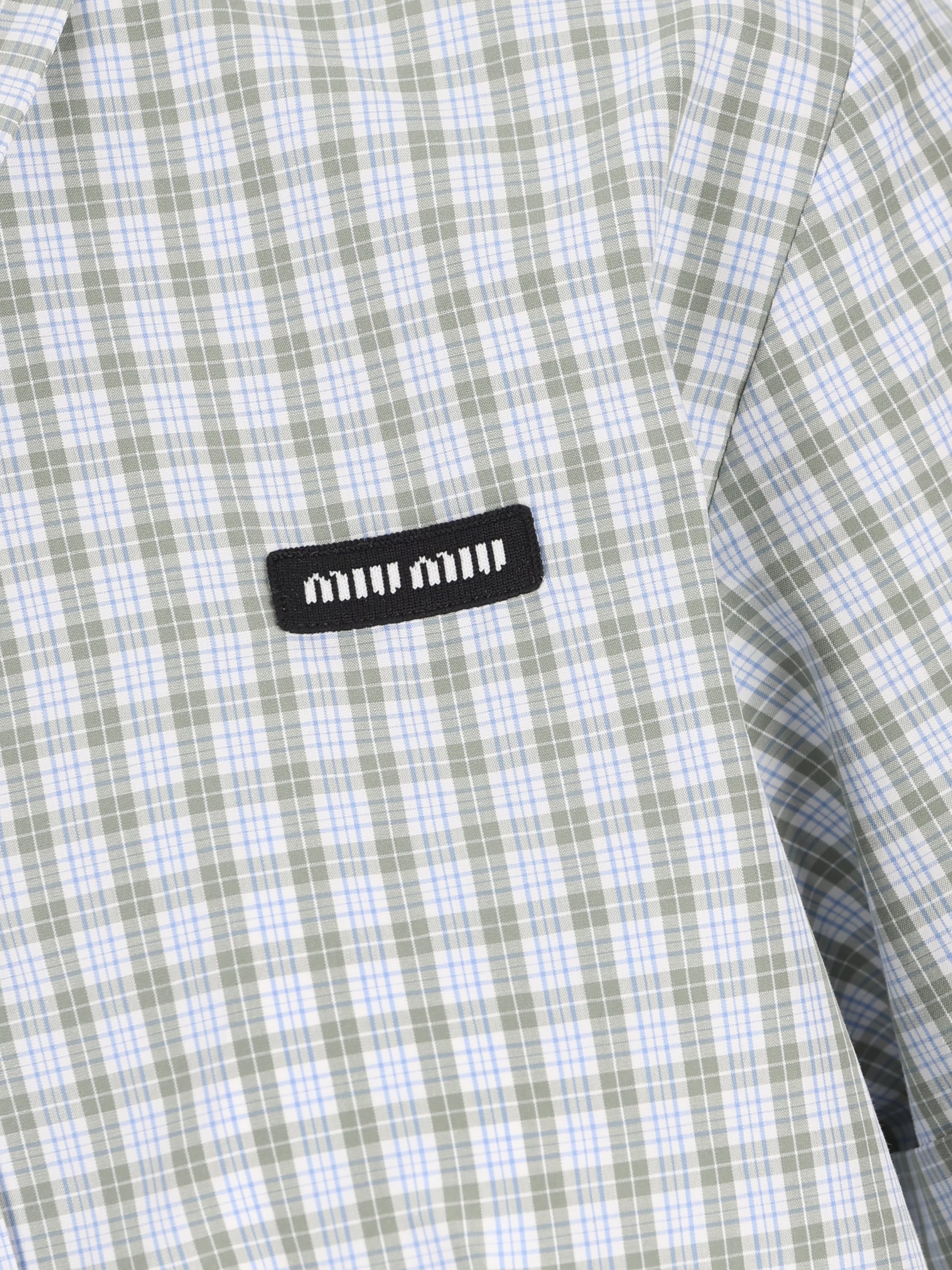 Camicia realizzata in cotone MK1959 196LF073K MIU MIU 