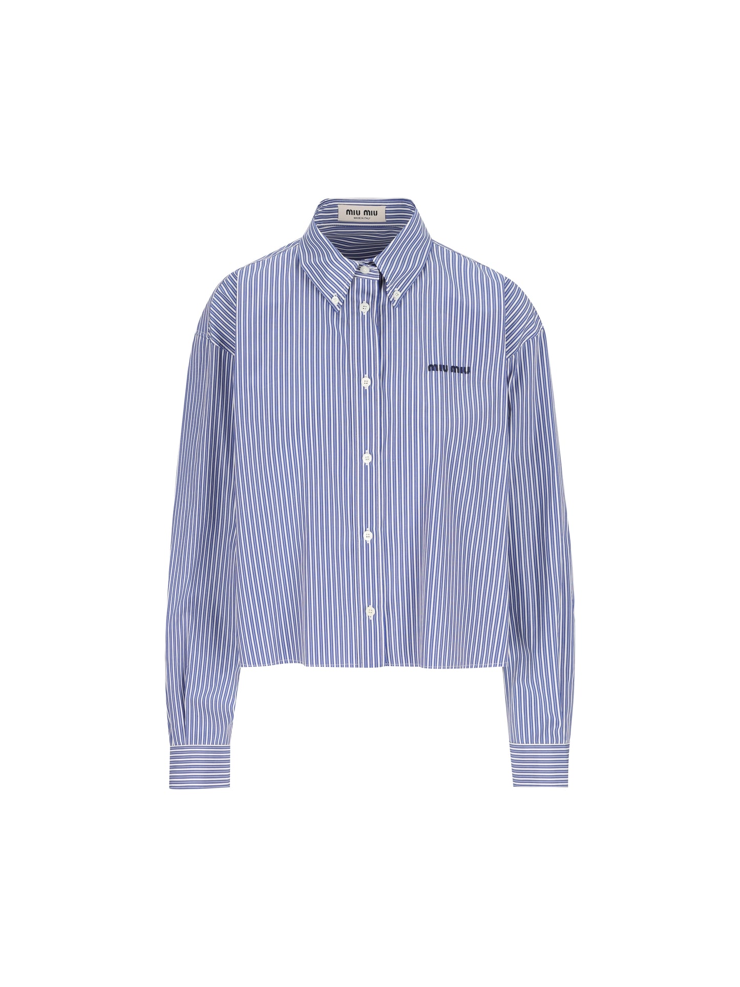 Camicia in cotone. MK2047 195DF098Z MIU MIU 