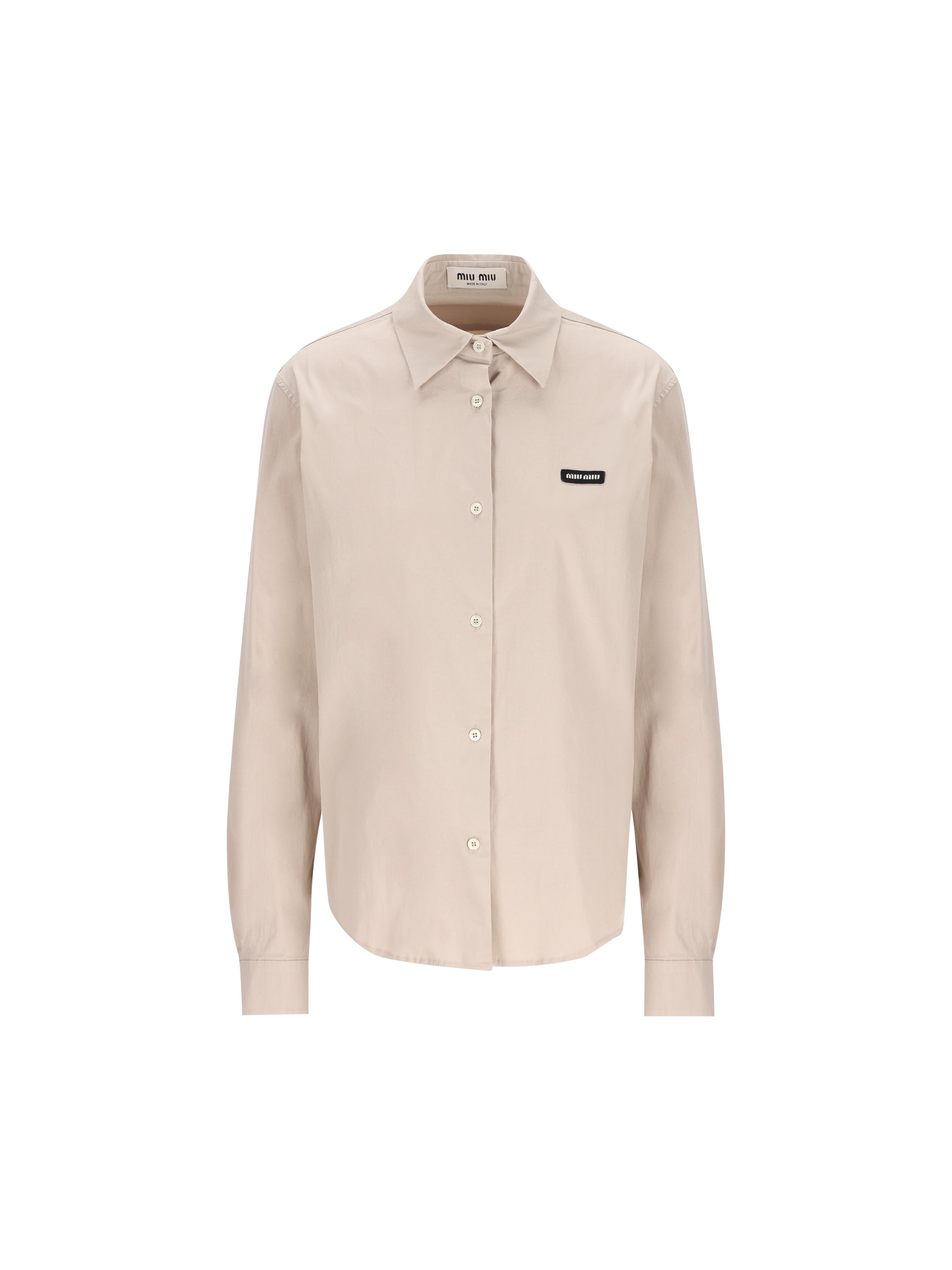 Camicia in Popeline stretch MK2061 6472F0A08 MIU MIU 