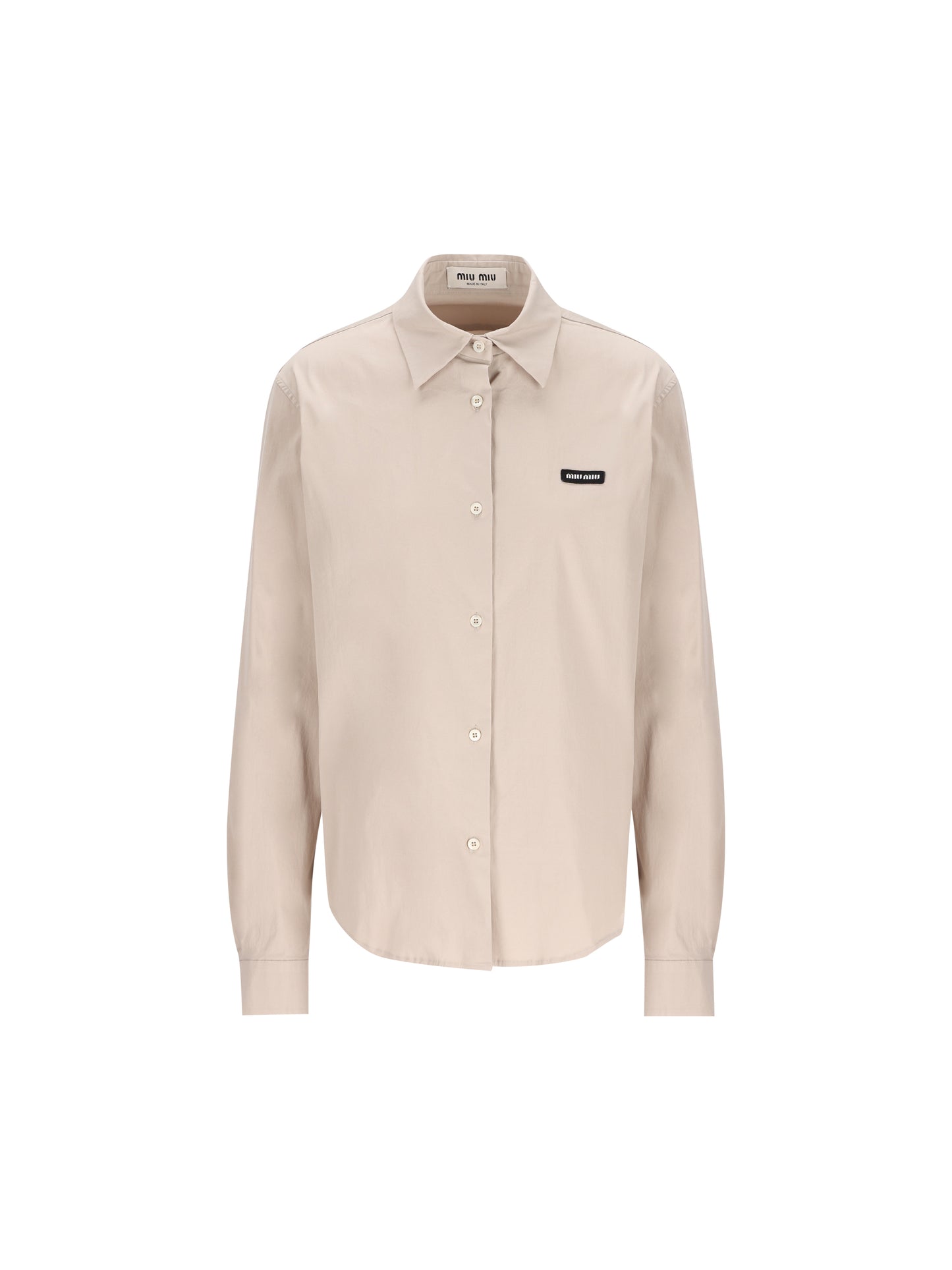 Camicia in Popeline stretch MK2061 6472F0A08 MIU MIU 