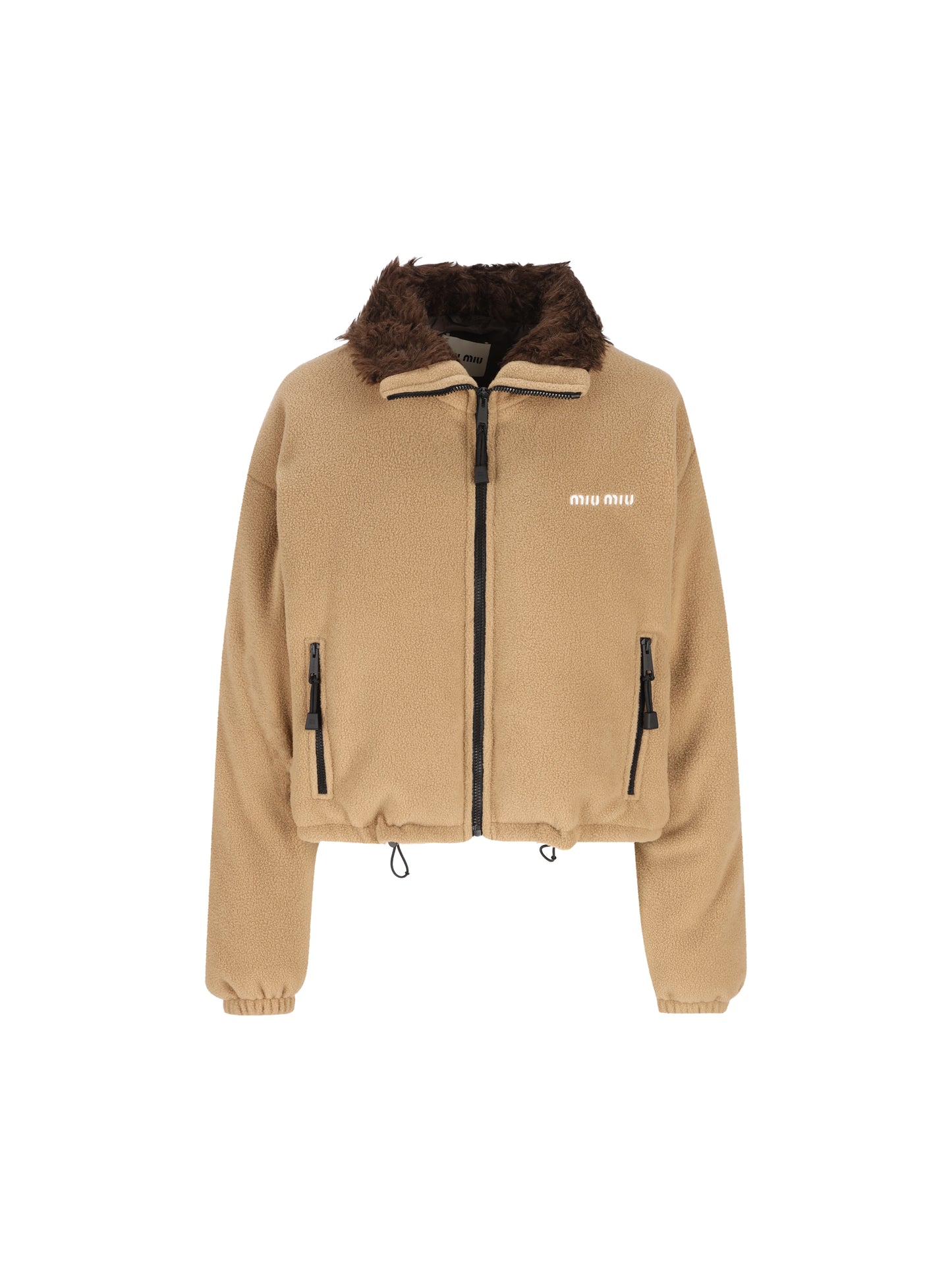Piumino realizzato in pile. ML1147 17OQF0040 MIU MIU 