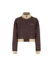 Blouson realizzato in mohair. ML1513 12I1F0324 MIU MIU 