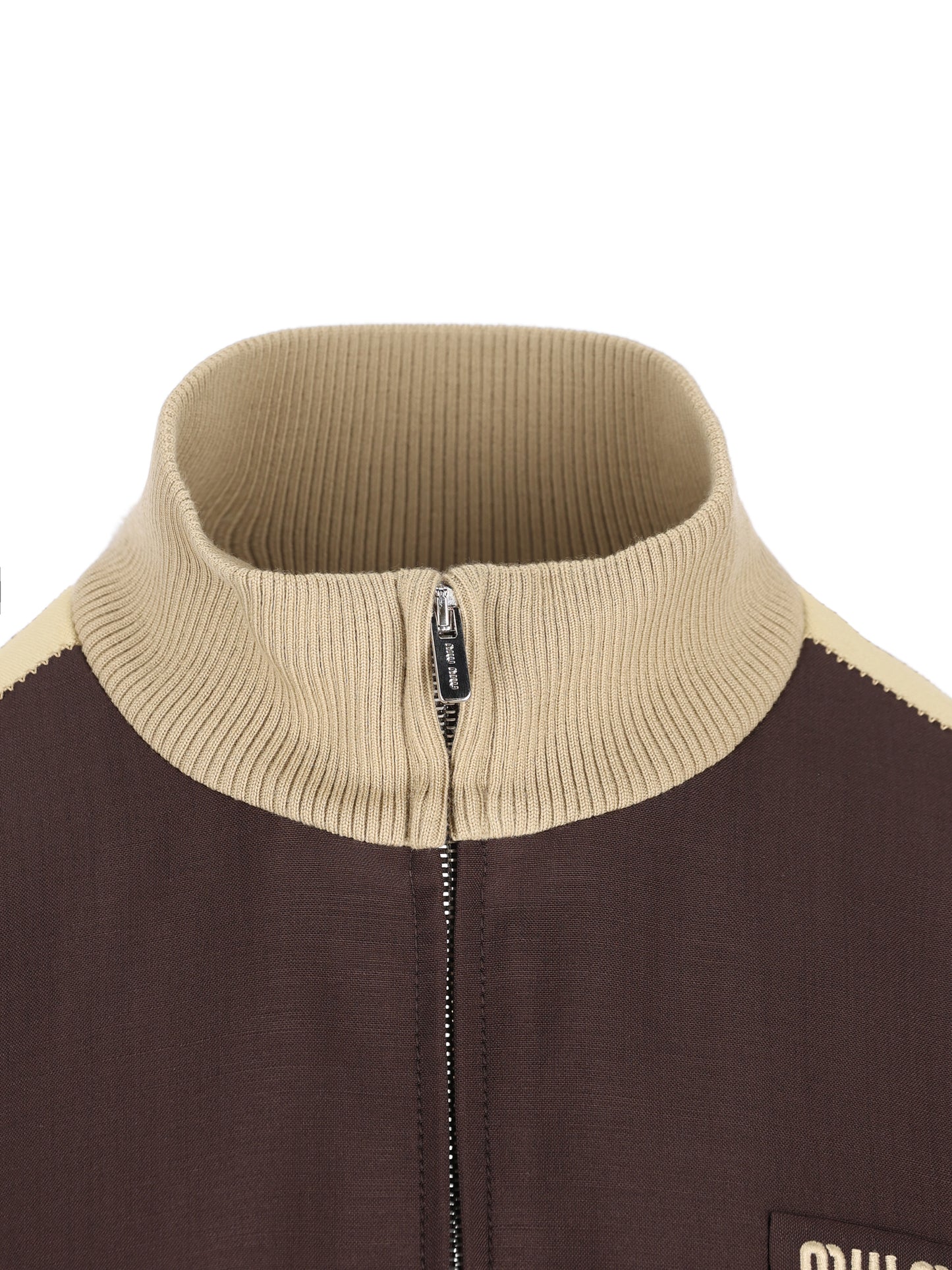 Blouson realizzato in mohair. ML1513 12I1F0324 MIU MIU 