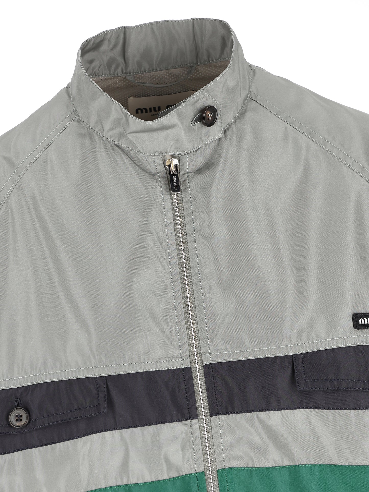 Blouson realizzato in poliestere. ML1522 163NF0112 MIU MIU 