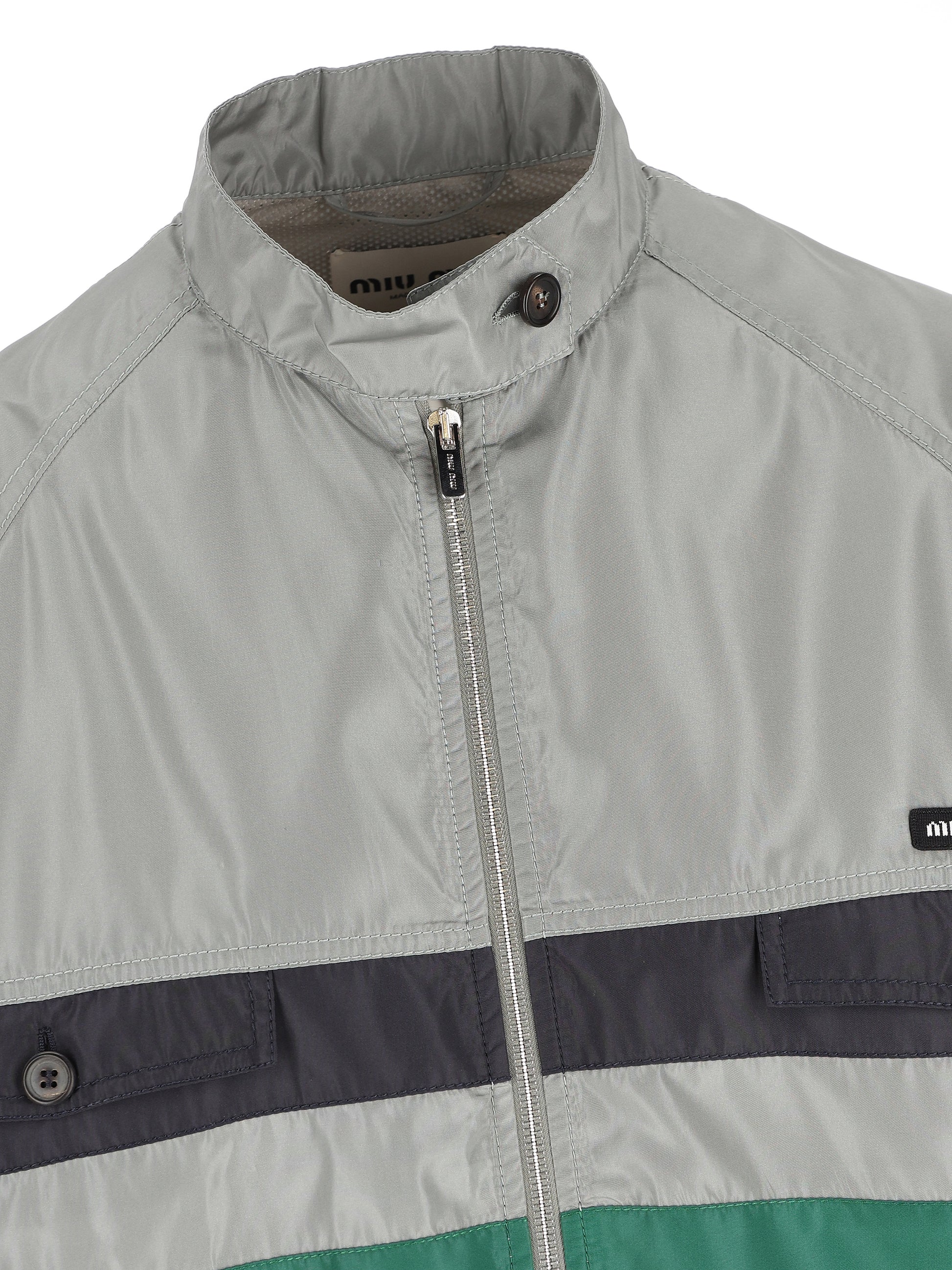 Blouson realizzato in poliestere. ML1522 163NF0112 MIU MIU 
