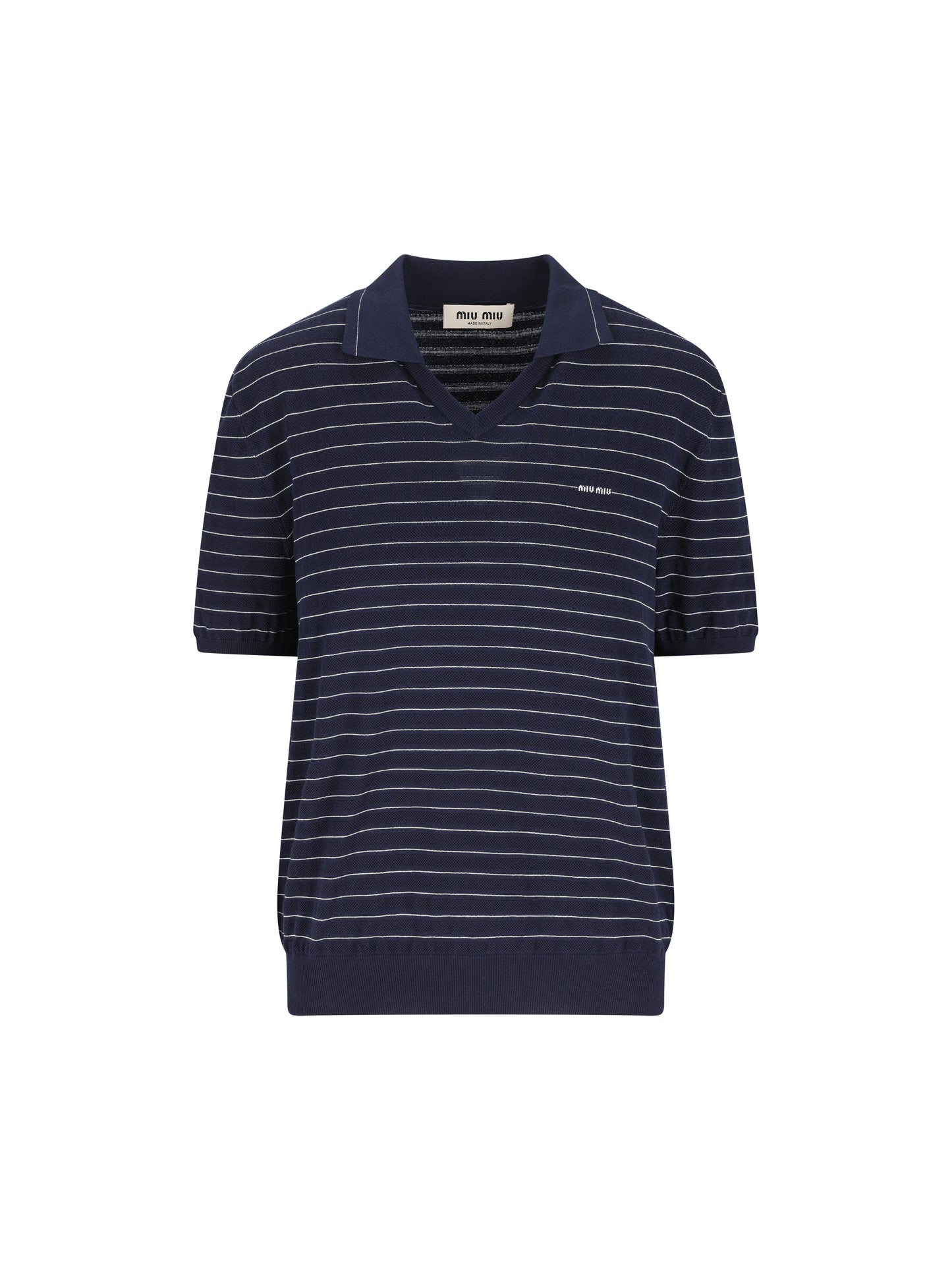 Maglia realizzata in cotone. MML05Q 184QF0008 MIU MIU 