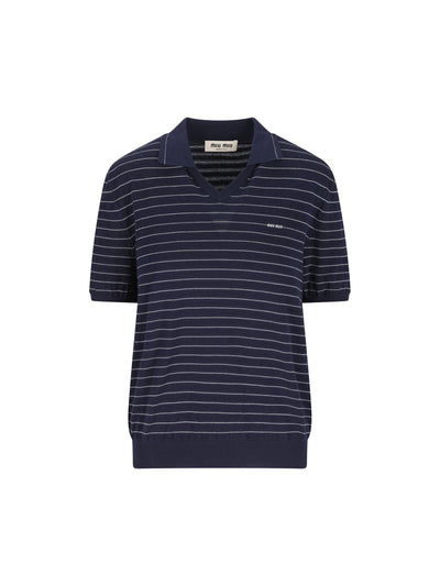 Maglia realizzata in cotone. MML05Q 184QF0008 MIU MIU 