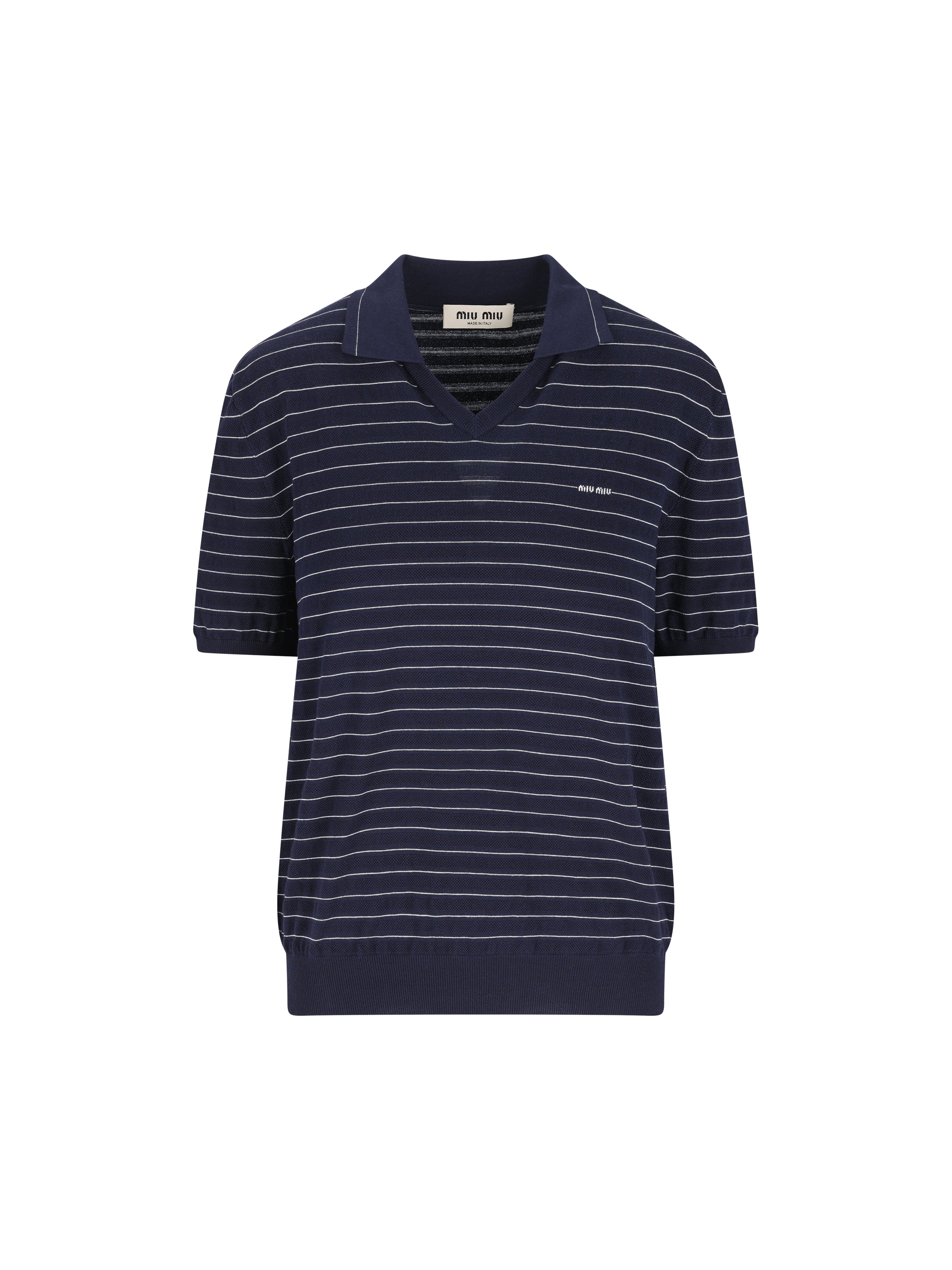 Maglia realizzata in cotone. MML05Q 184QF0008 MIU MIU 