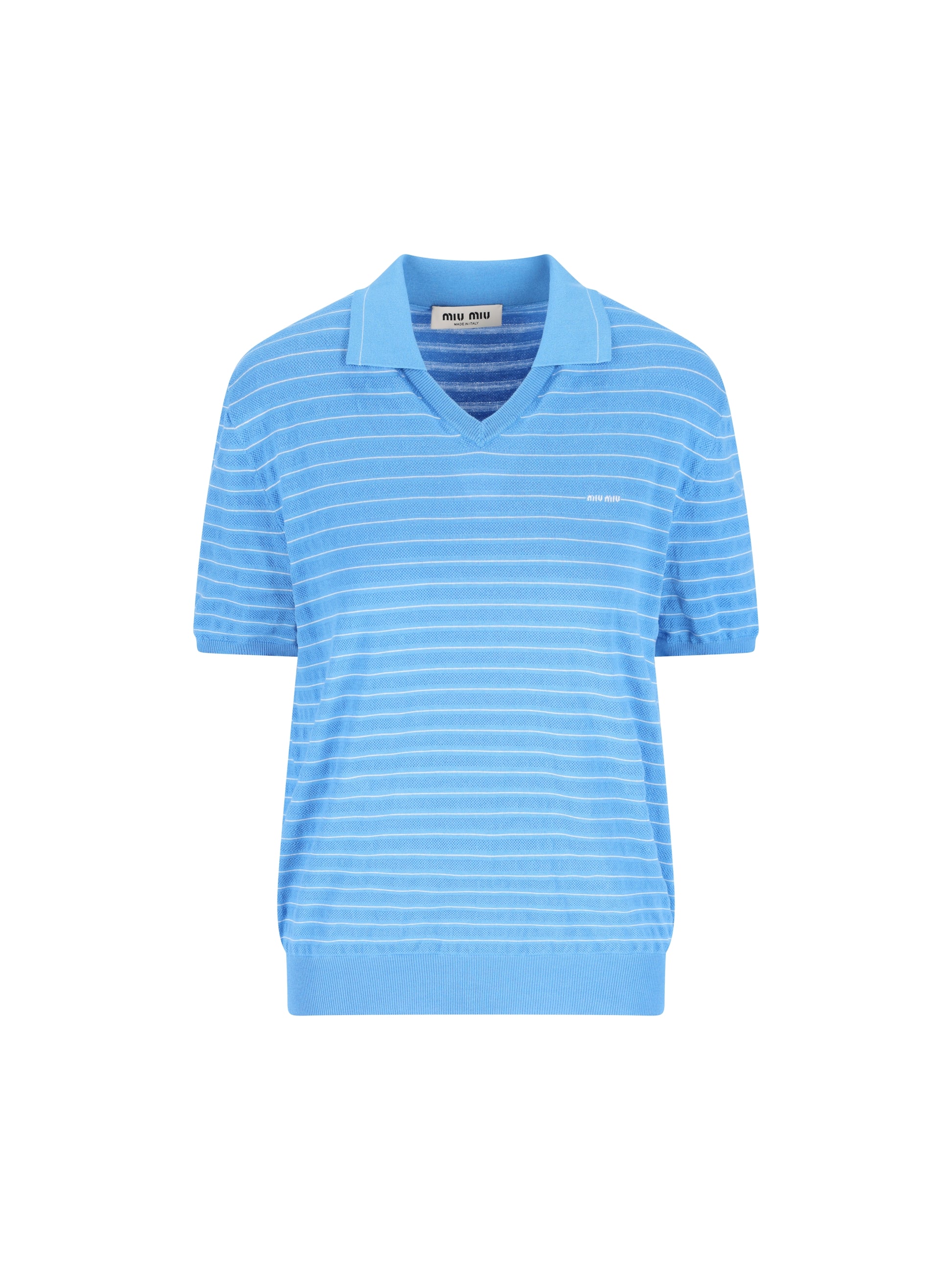 Maglia realizzata in cotone. MML05Q 184QF0013 MIU MIU 