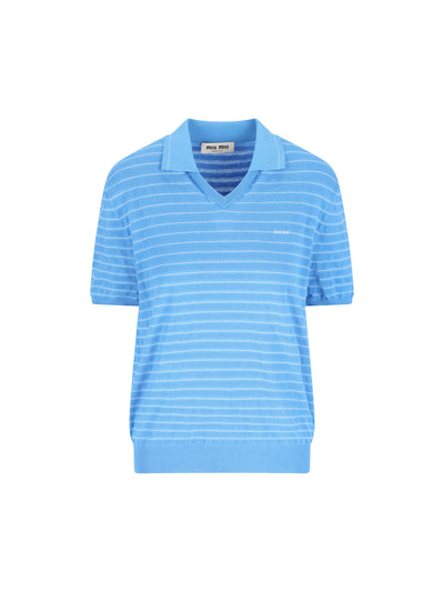 Maglia realizzata in cotone. MML05Q 184QF0013 MIU MIU 