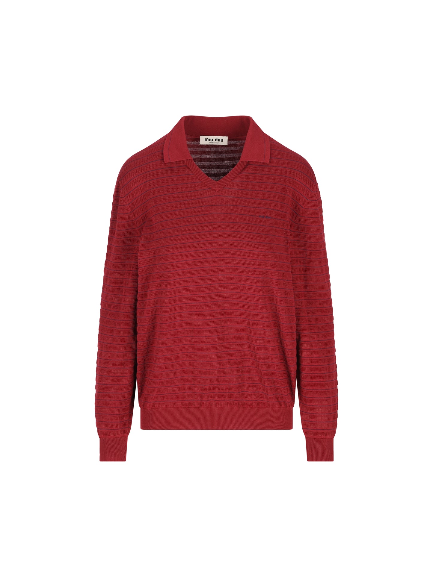 Maglia realizzata in cotone. MML05R 184QF0399 MIU MIU 
