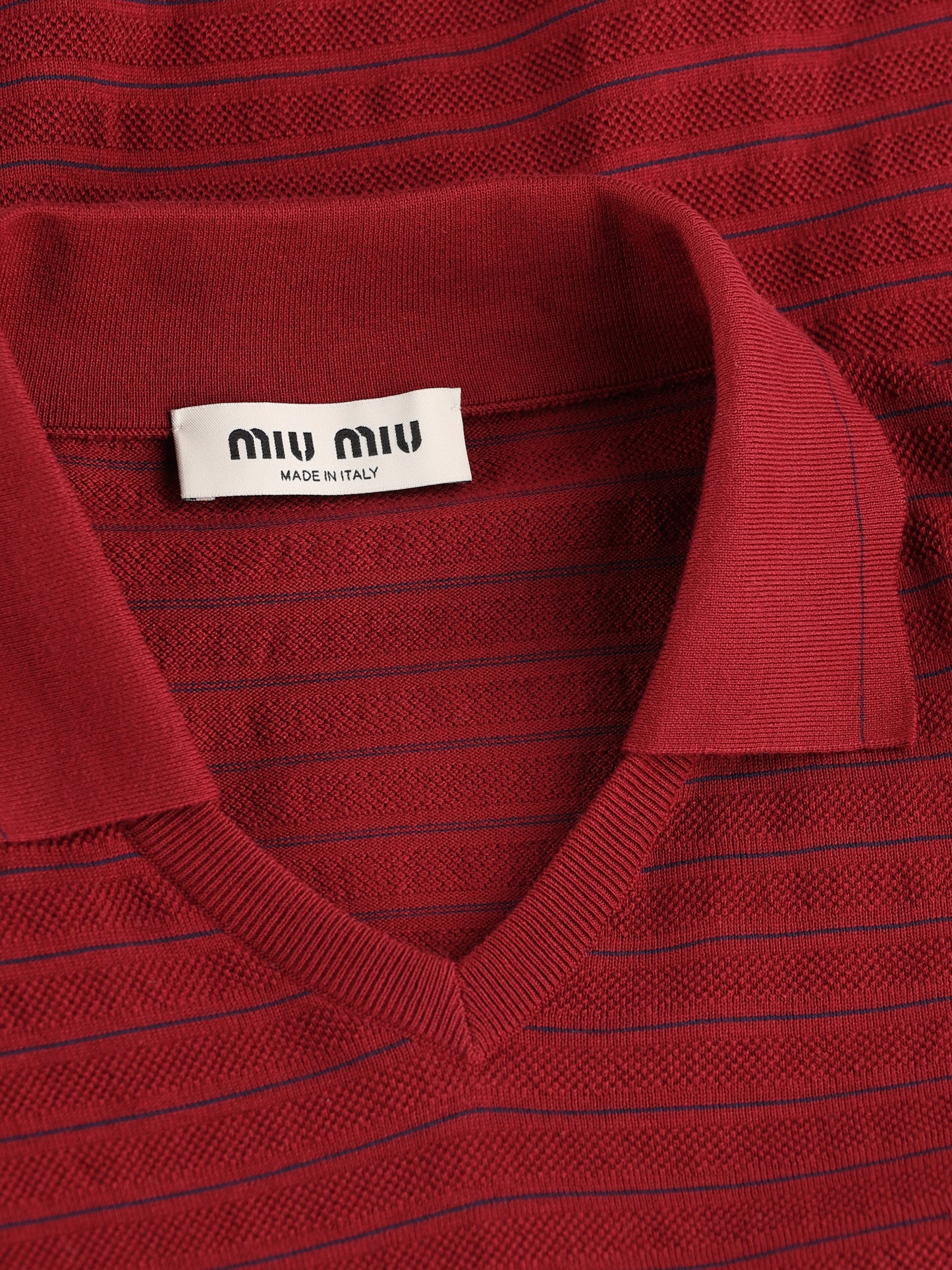 Maglia realizzata in cotone. MML05R 184QF0399 MIU MIU 