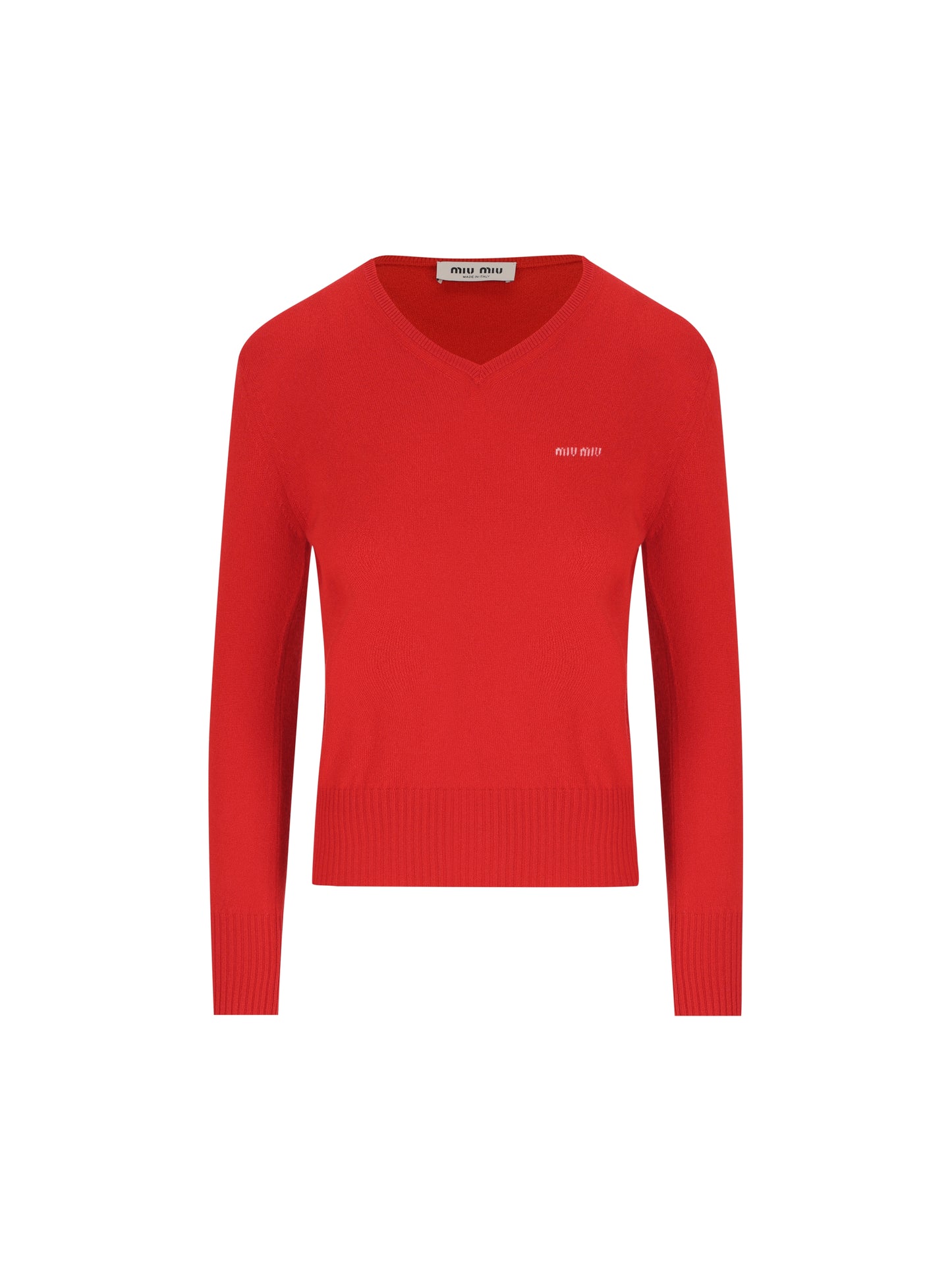 Maglia realizzata in cashmere. MML07A 13S1F0011 MIU MIU 