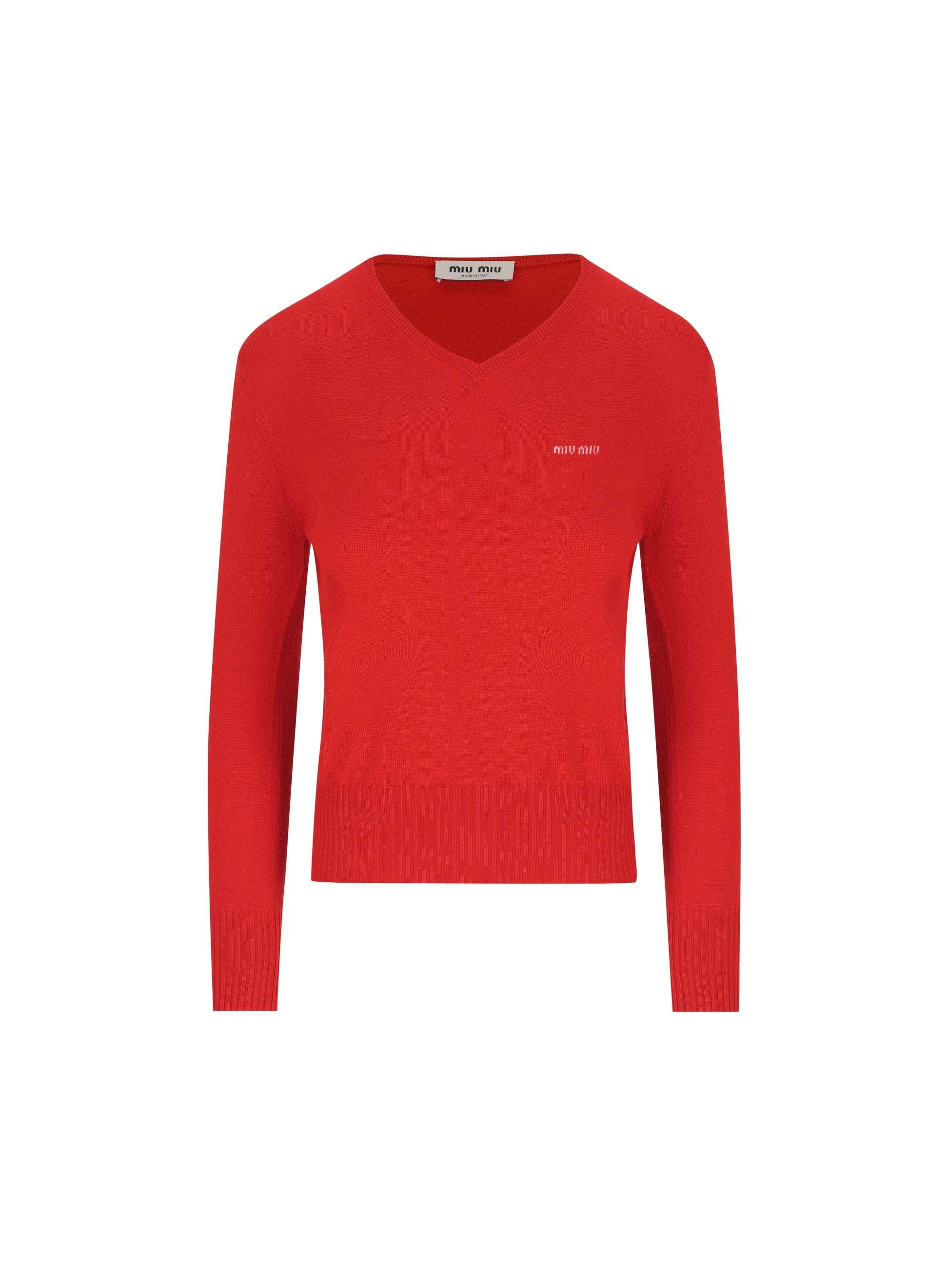 Maglia realizzata in cashmere. MML07A 13S1F0011 MIU MIU 