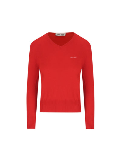 Maglia realizzata in cashmere. MML07A 13S1F0011 MIU MIU 