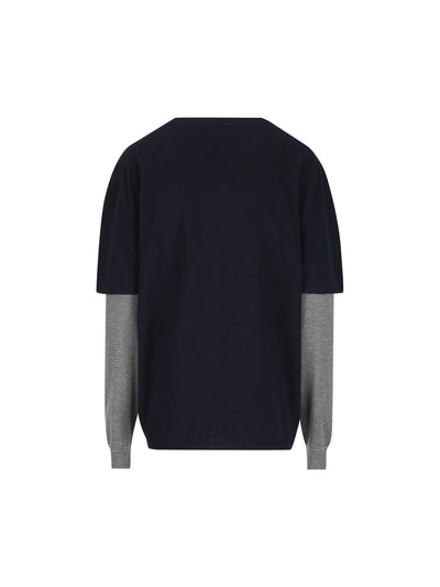 Maglia realizzata in lana vergine e cashmere. MML07L 6061F095J MIU MIU 