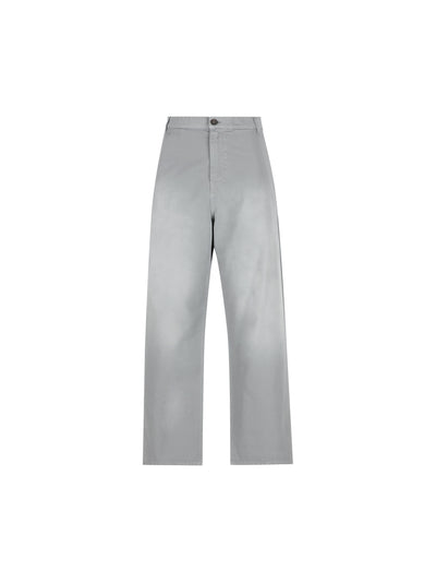 Pantaloni in cotone. MP1970 19R3F0276 MIU MIU 