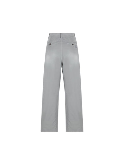 Pantaloni in cotone. MP1970 19R3F0276 MIU MIU 