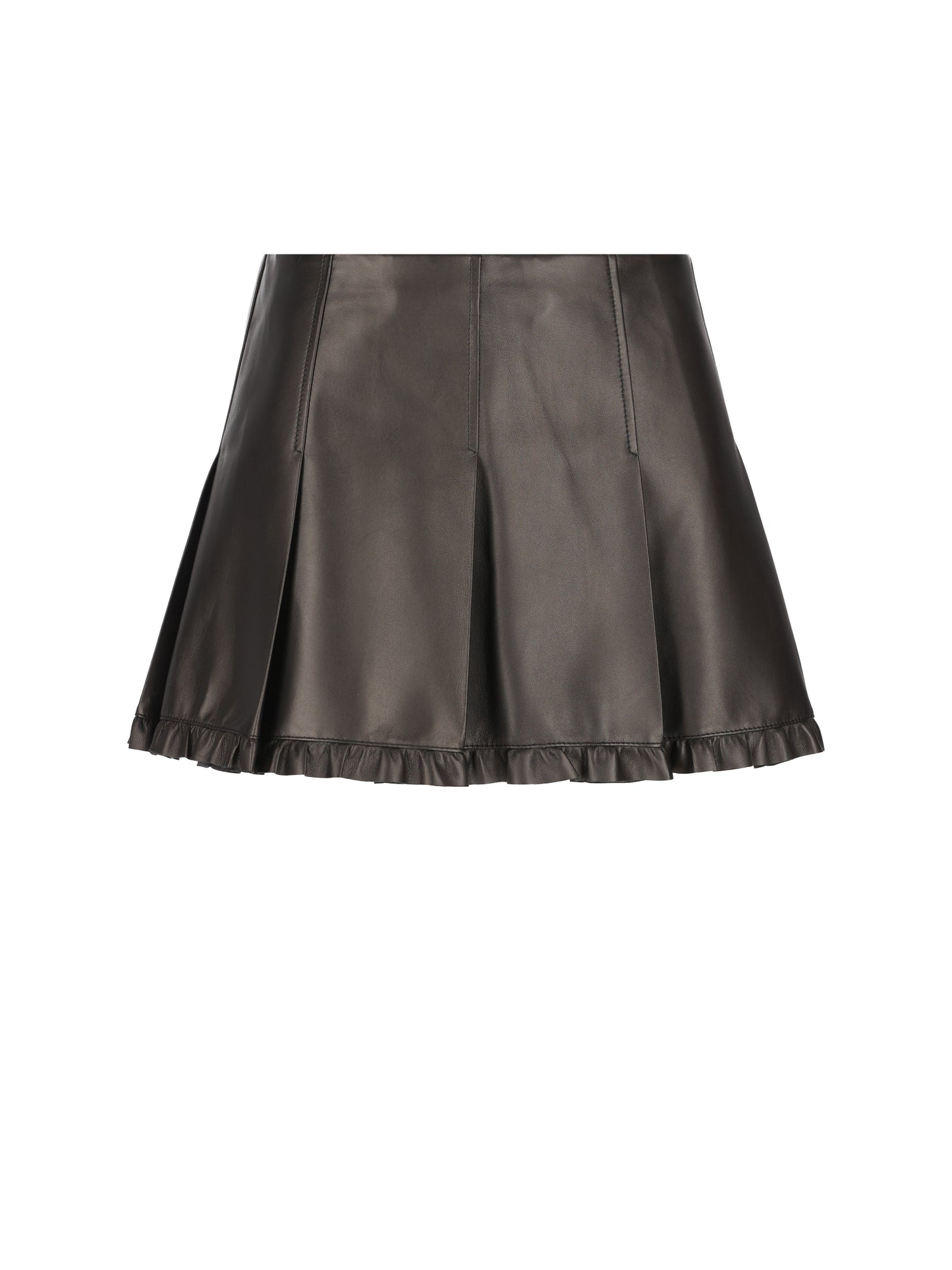 Gonna realizzata in nappa. MPD861 193YF0002 MIU MIU 