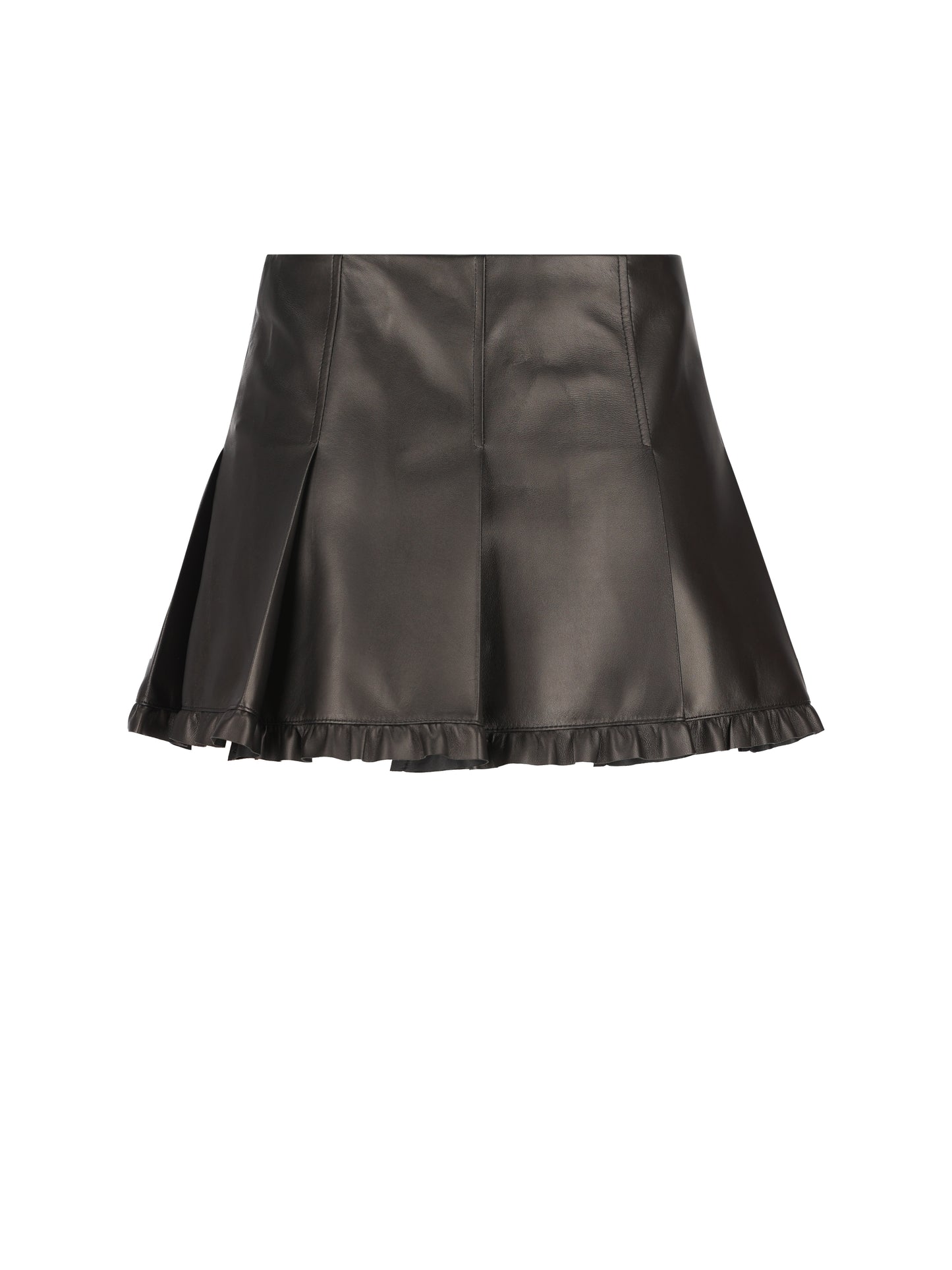 Gonna realizzata in nappa. MPD861 193YF0002 MIU MIU 