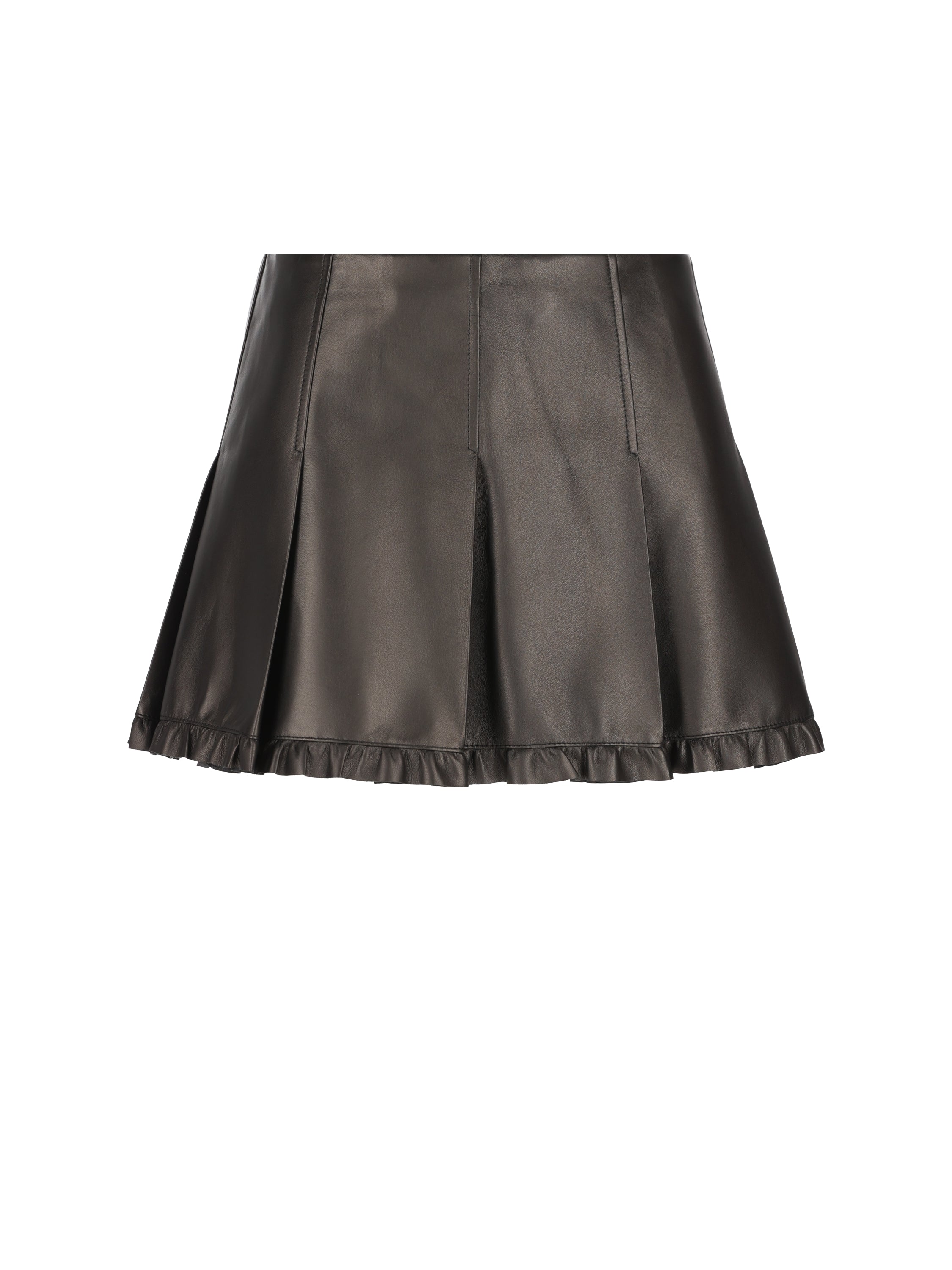 Gonna realizzata in nappa. MPD861 193YF0002 MIU MIU 