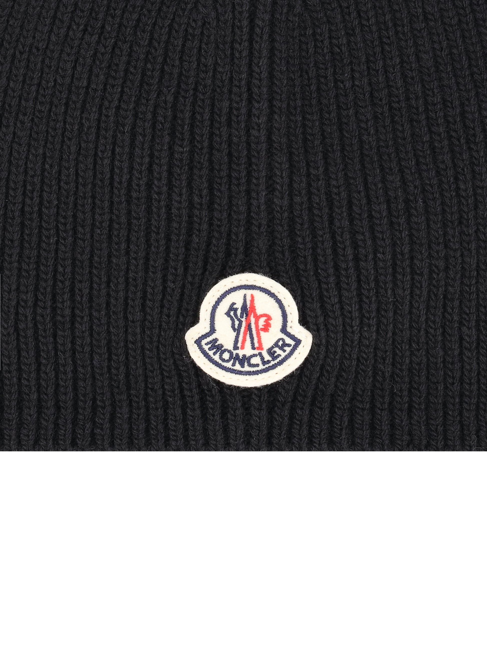 Berretto in Lana Logato M3B00081 M1241999 MONCLER 
