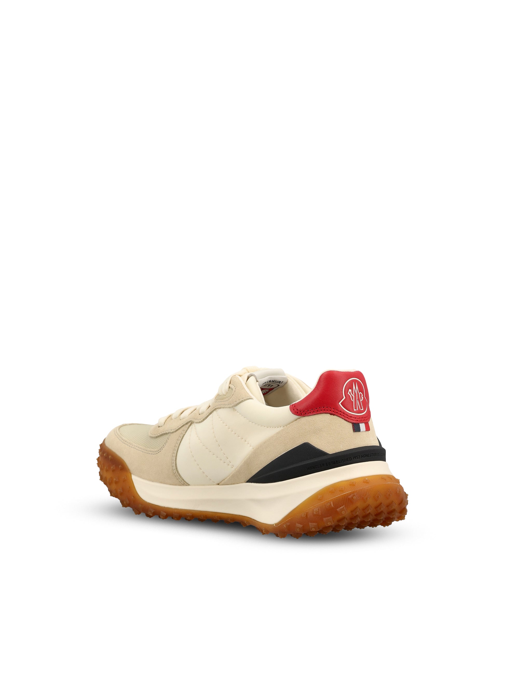 Sneakers realizzate in pelle e tessuto. M4M00230 N0633050 MONCLER 