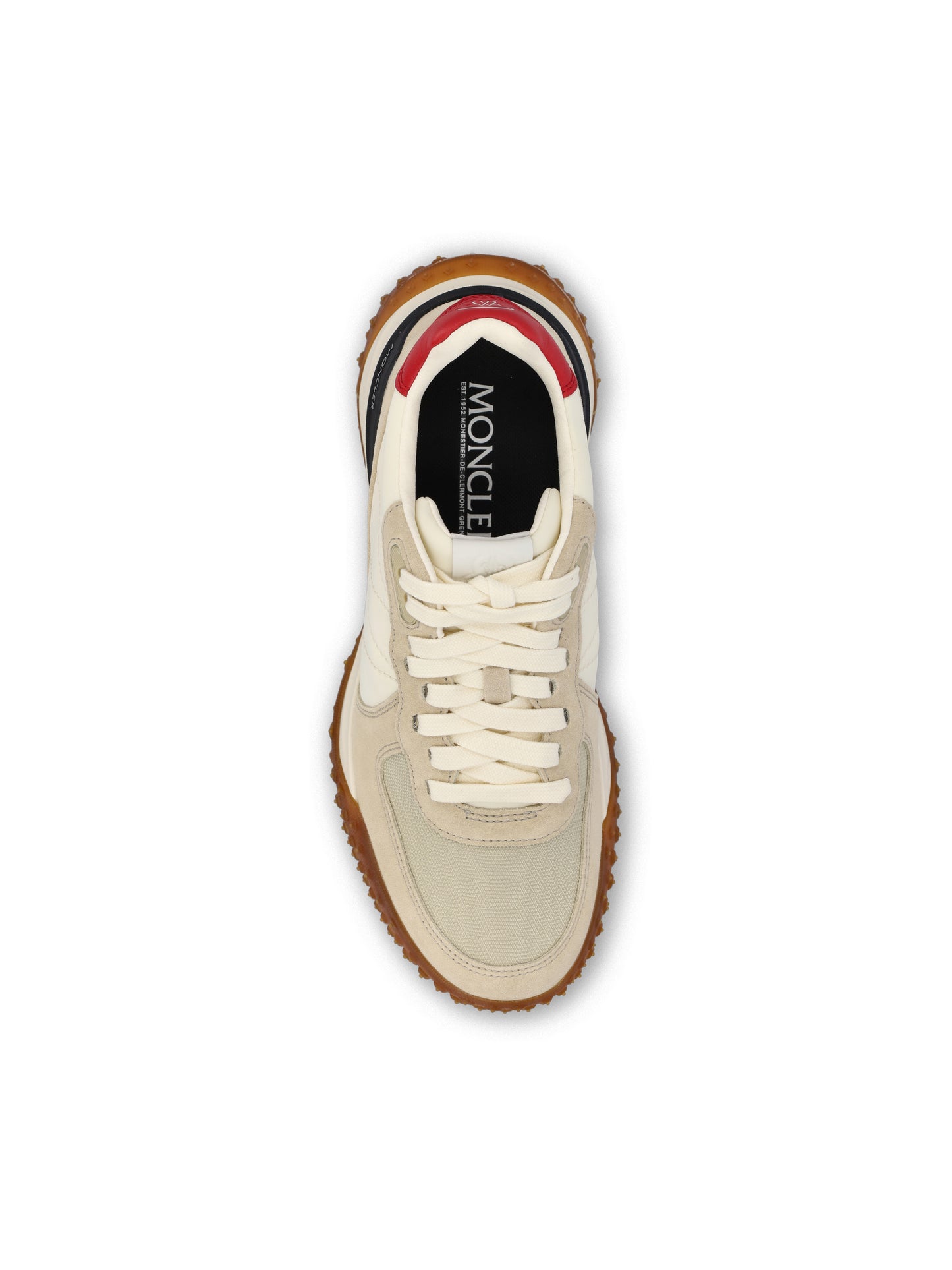 Sneakers realizzate in pelle e tessuto. M4M00230 N0633050 MONCLER 
