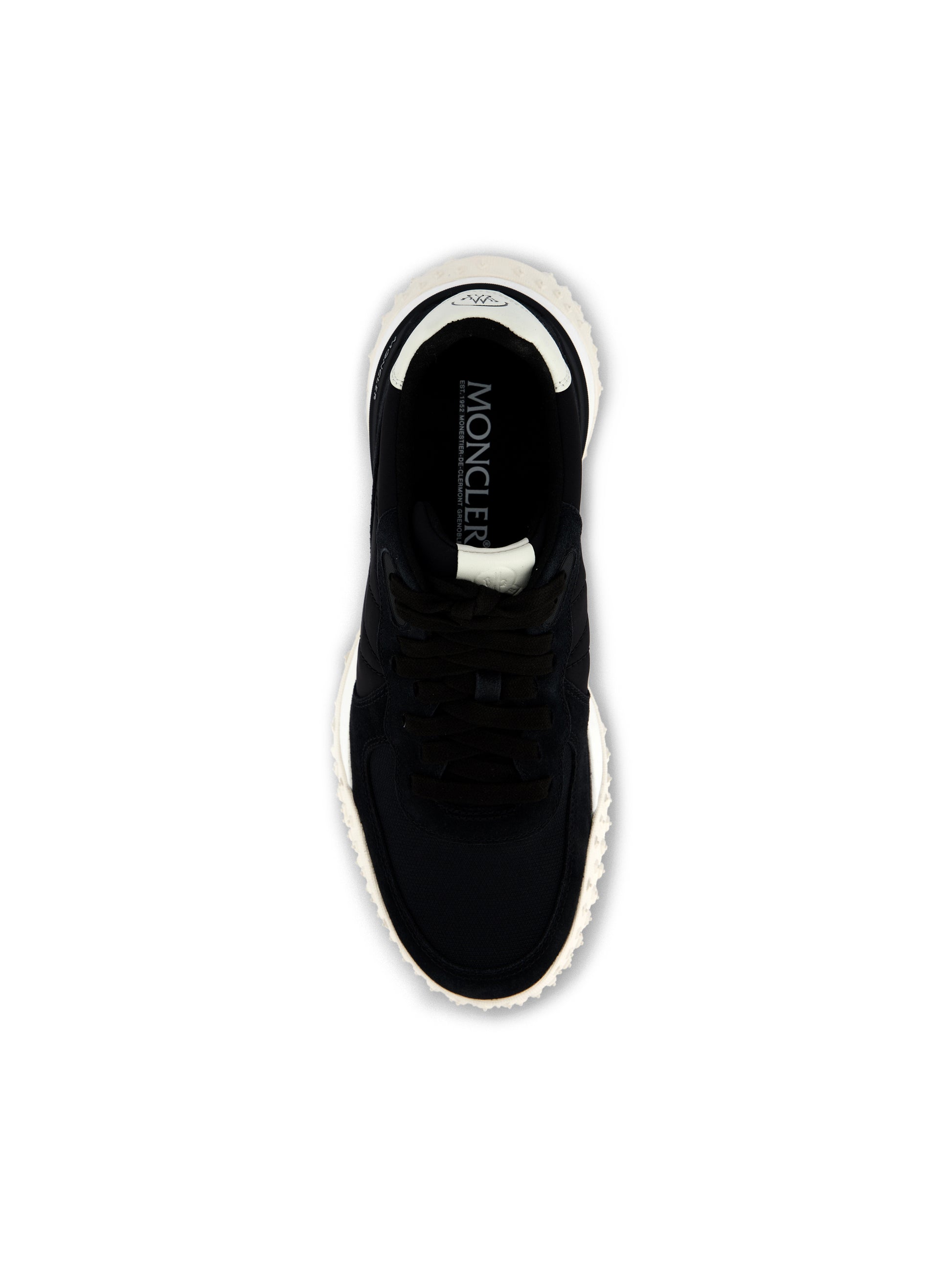 Sneakers realizzate in pelle e tessuto. M4M00230 N0633999 MONCLER 