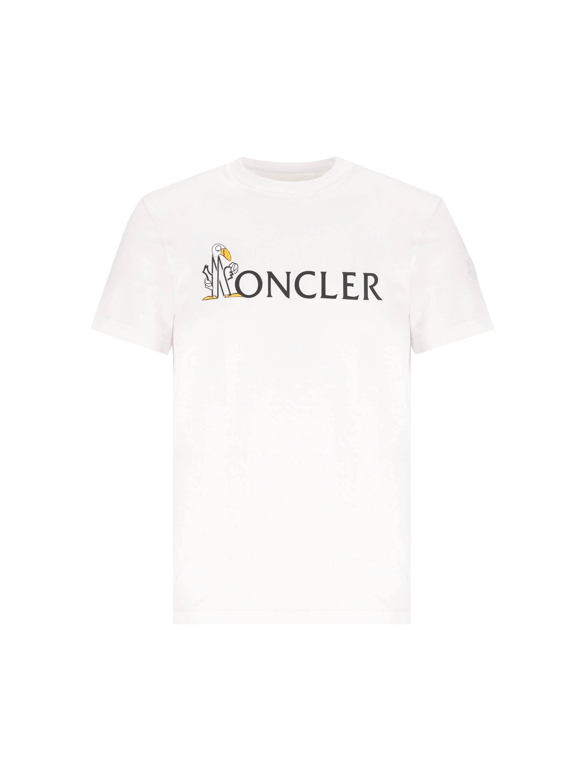 T-shirt in Cotone con Logo Graphic M8C00033 89B8U00A MONCLER 