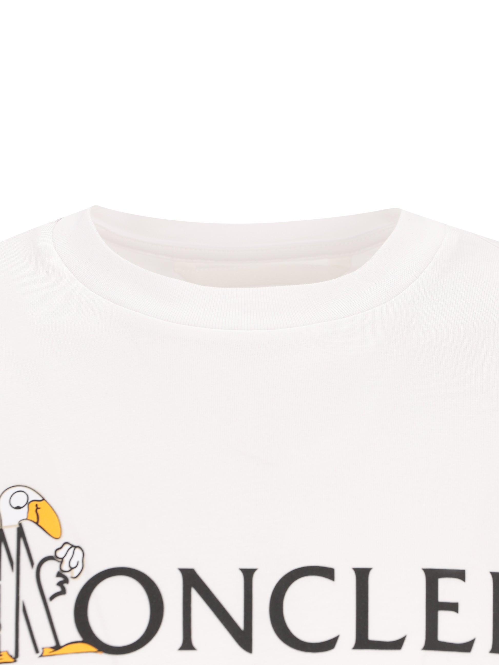 T-shirt in Cotone con Logo Graphic M8C00033 89B8U00A MONCLER 