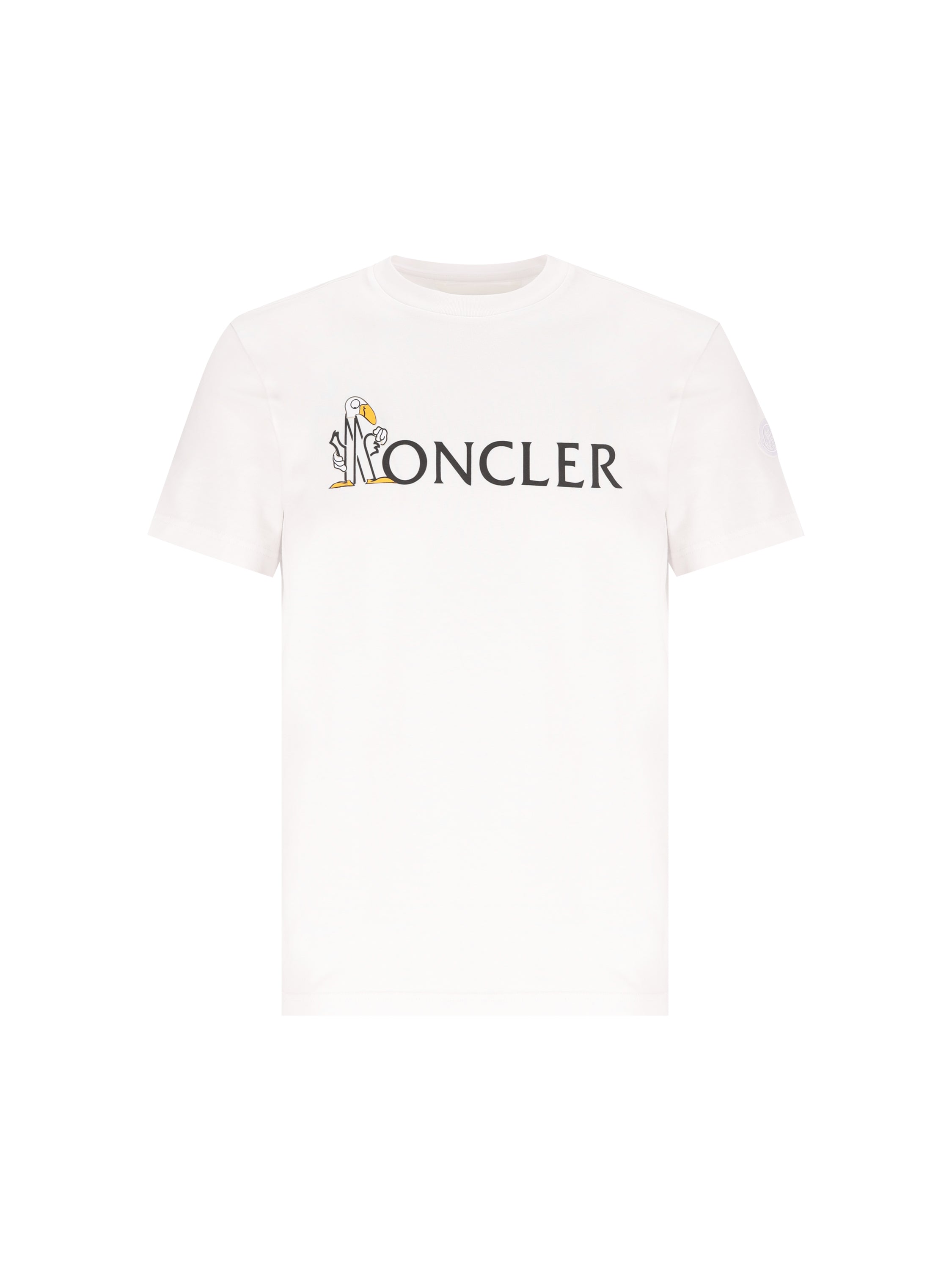 T-shirt in Cotone con Logo Graphic M8C00033 89B8U00A MONCLER 