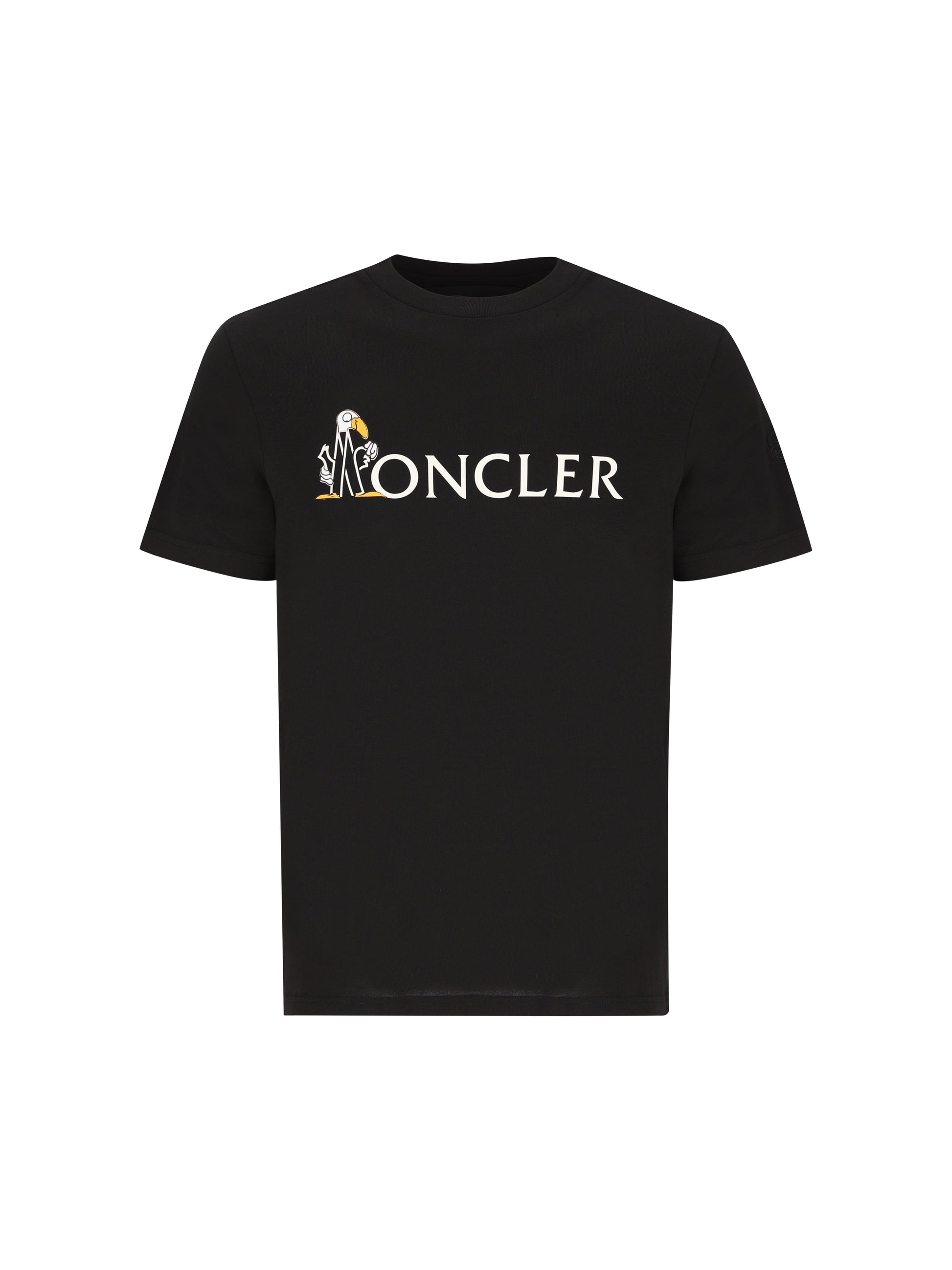 T-shirt in Cotone con Logo Graphic M8C00033 89B8U999 MONCLER 