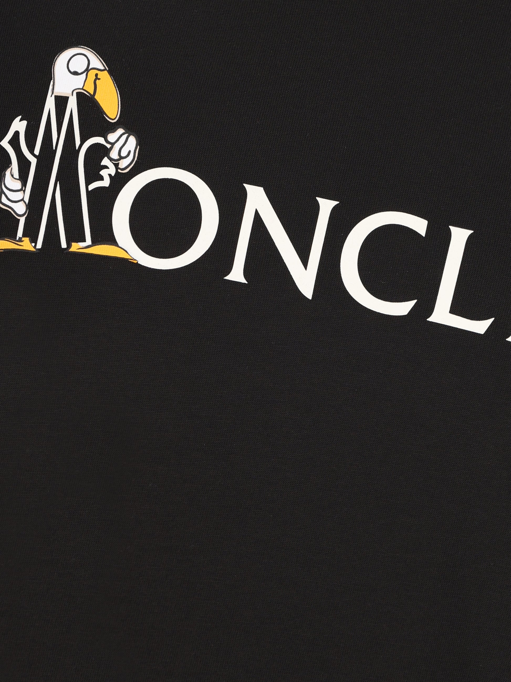 T-shirt in Cotone con Logo Graphic M8C00033 89B8U999 MONCLER 