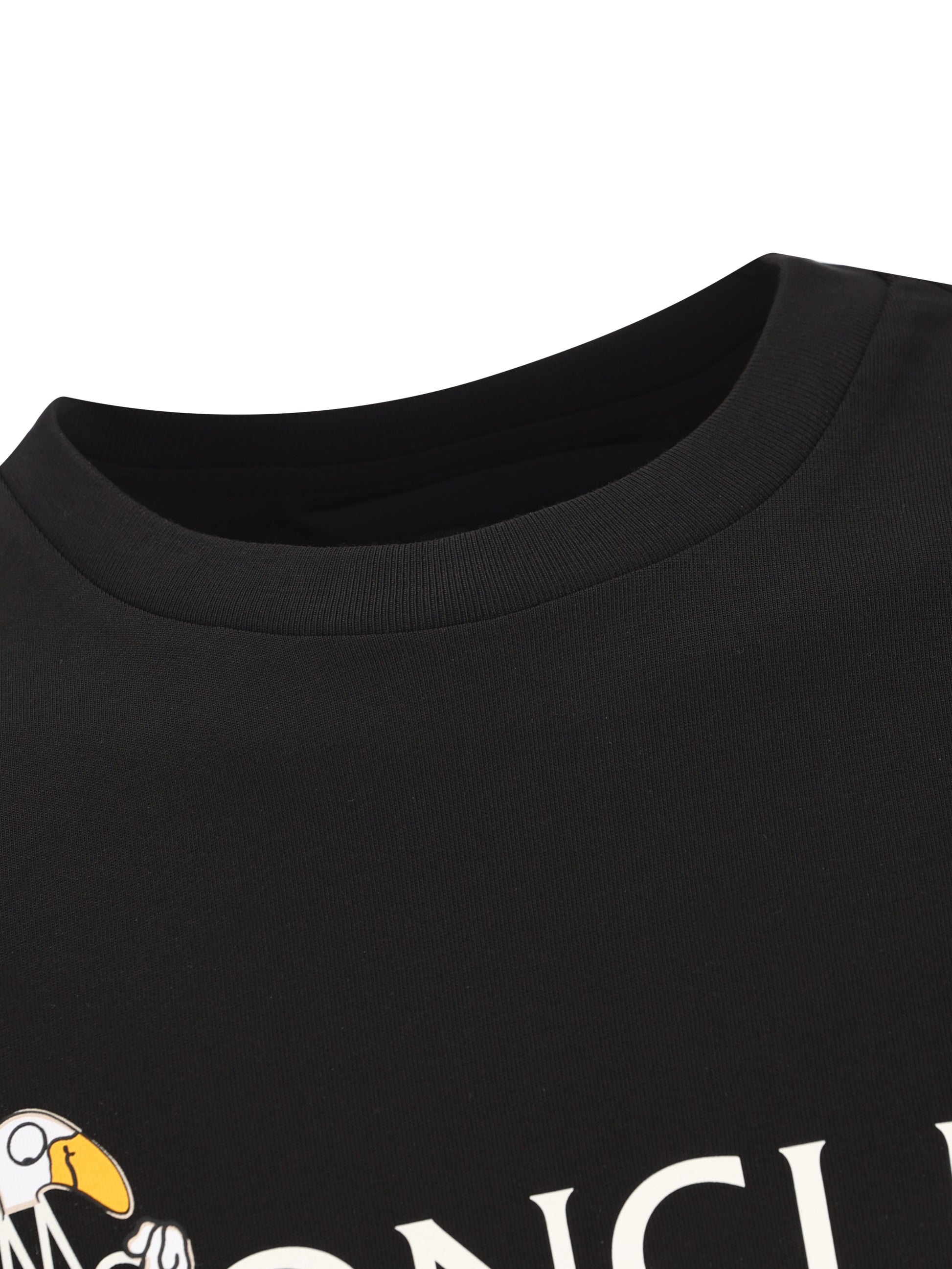 T-shirt in Cotone con Logo Graphic M8C00033 89B8U999 MONCLER 