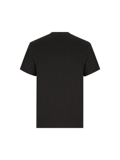 T-shirt in Cotone con Logo Stampato sulla Spalla M8C00035 89AUG999 MONCLER 