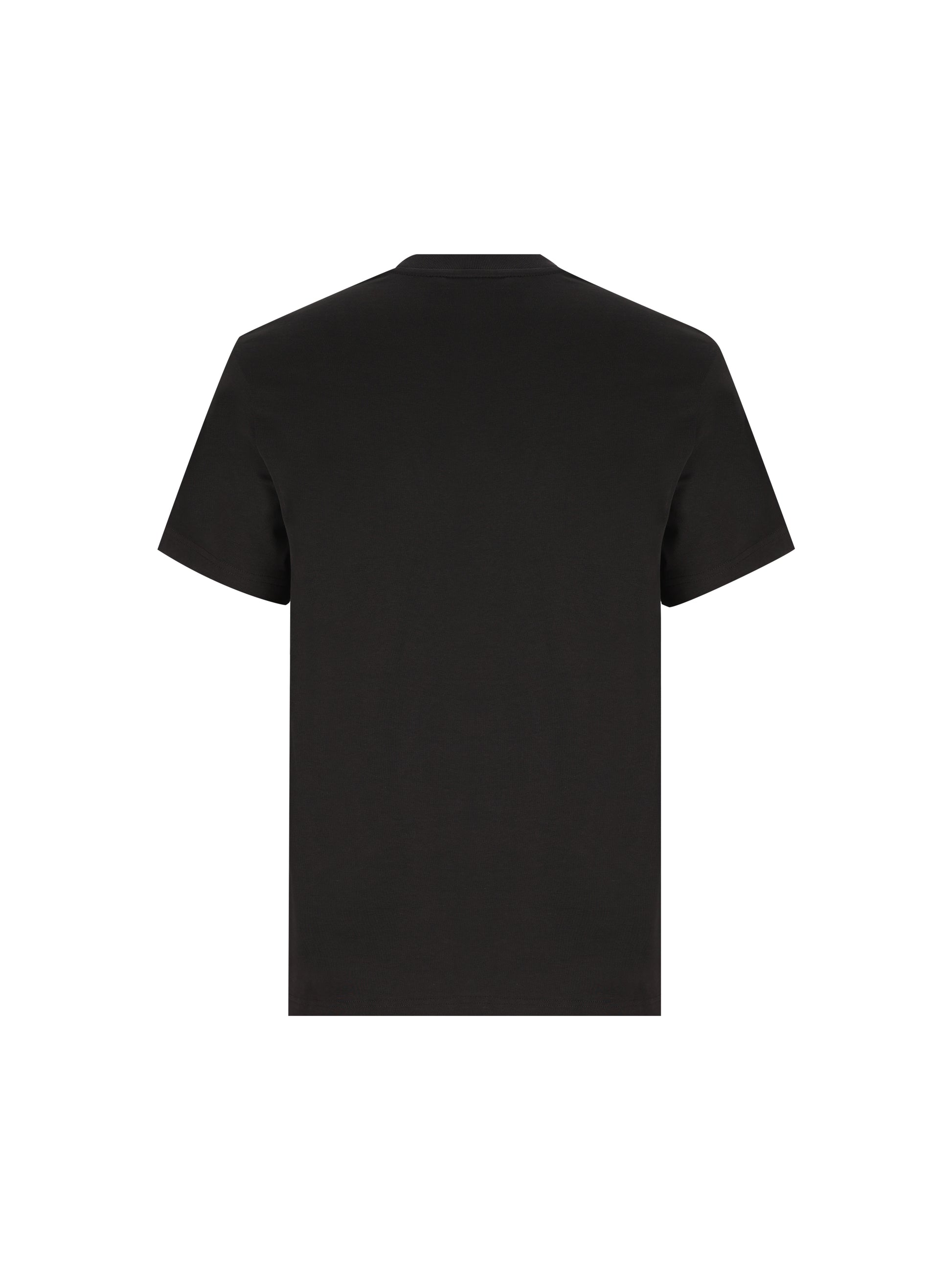 T-shirt in Cotone con Logo Stampato sulla Spalla M8C00035 89AUG999 MONCLER 