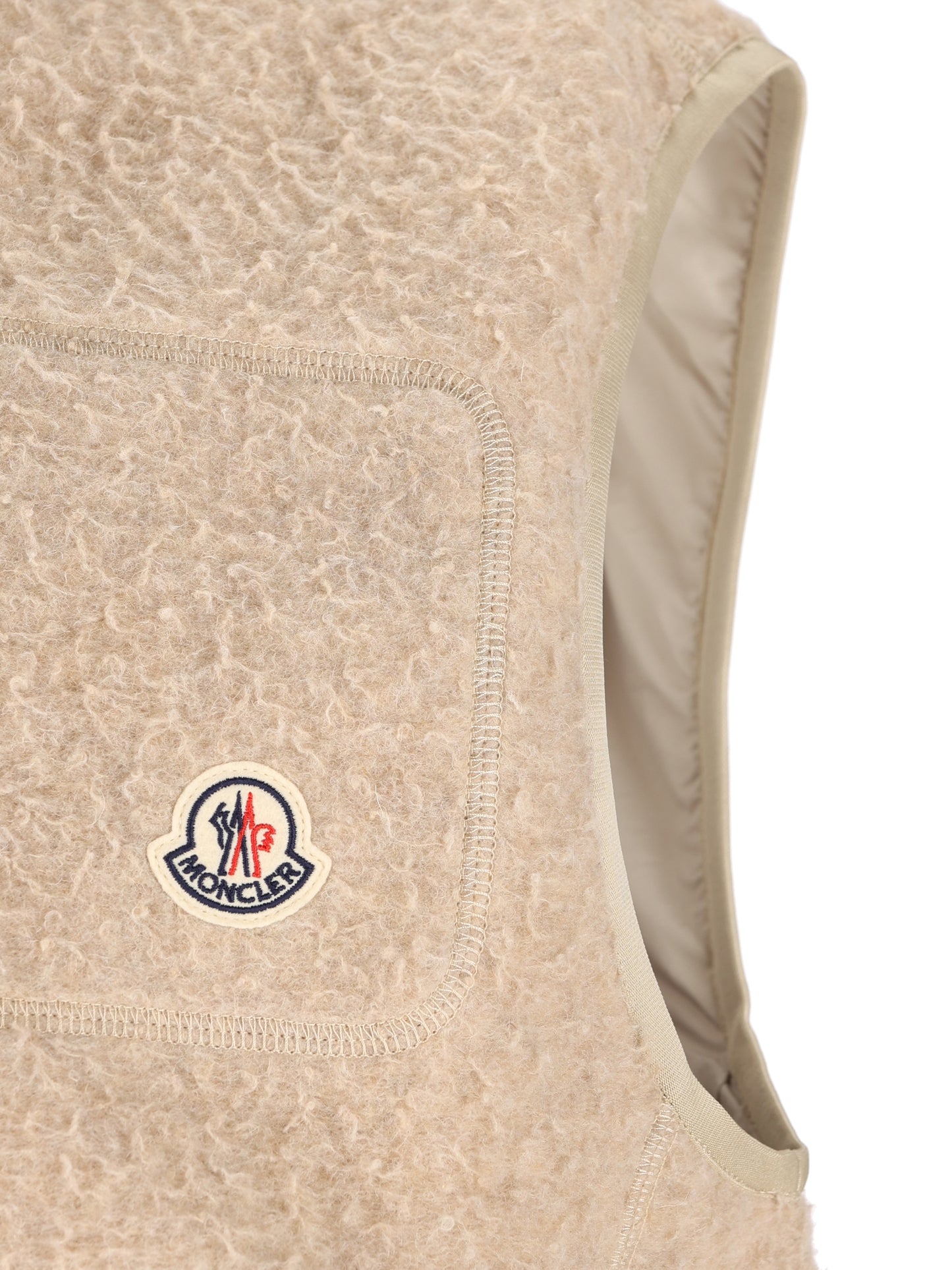 Gilet in Maglia Effetto Casentino M8G00069 89BKU20N MONCLER 