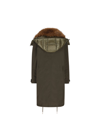 Parka lungo imbottito Halicte W1C00007 5994N82T MONCLER 