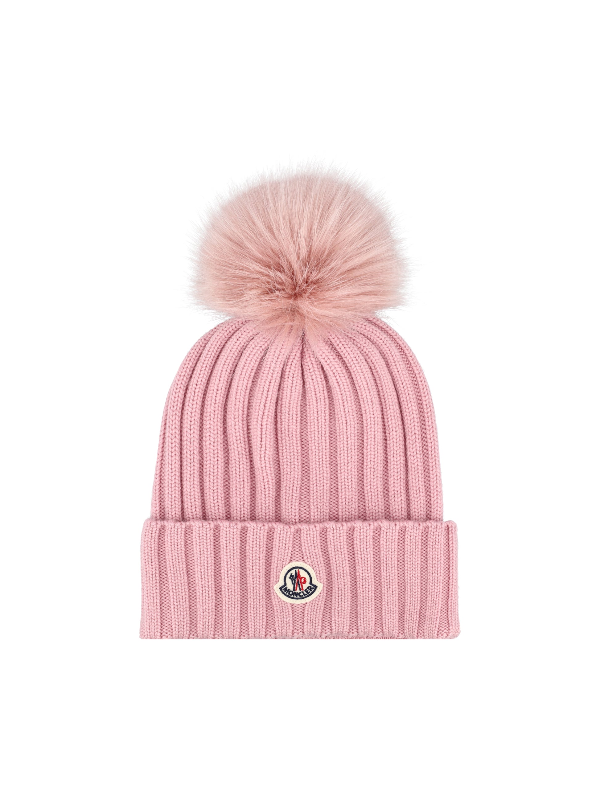 Berretto in Lana Merino con Pompon W3B00039 M1131518 MONCLER 