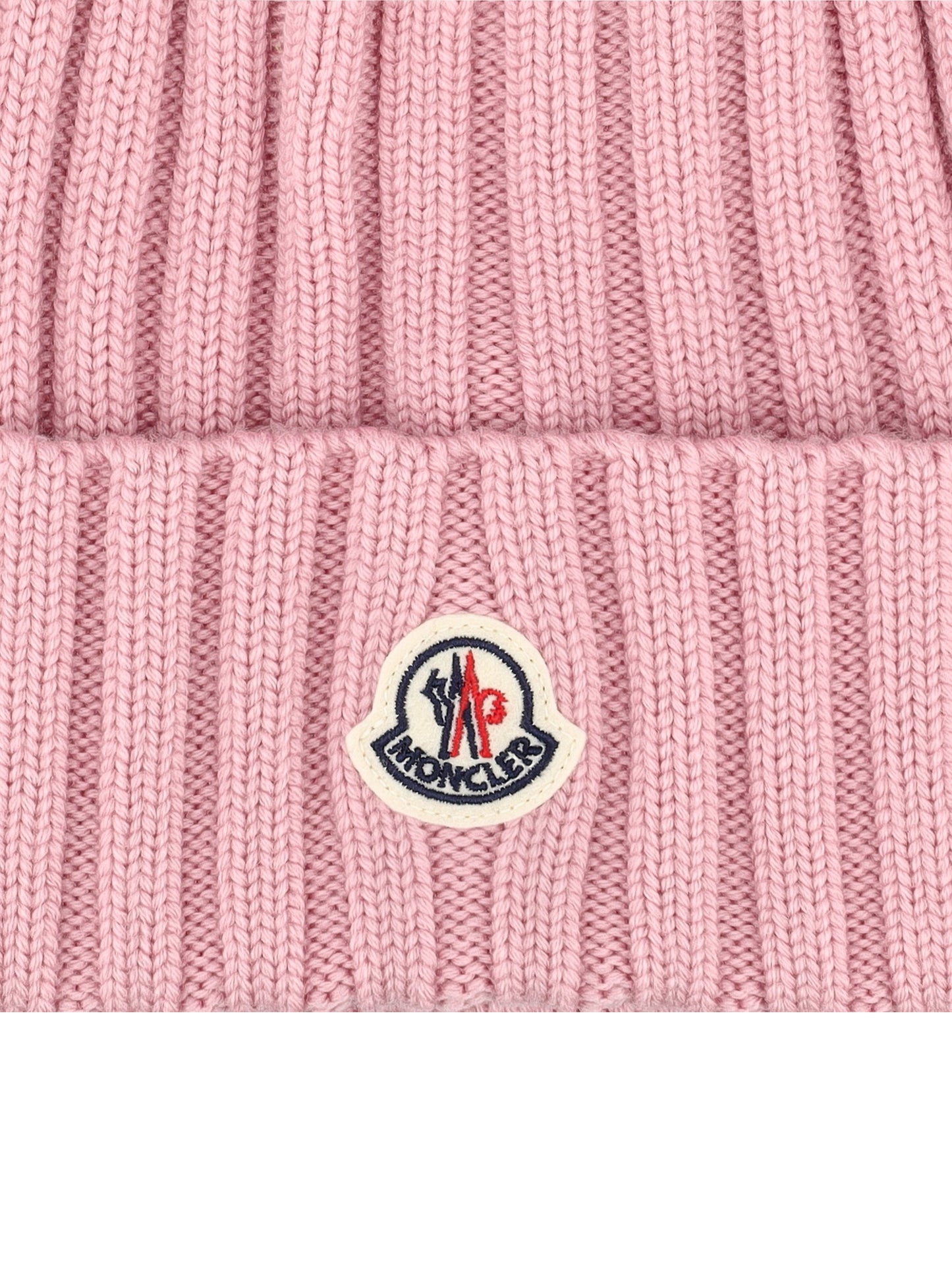 Berretto in Lana Merino con Pompon W3B00039 M1131518 MONCLER 
