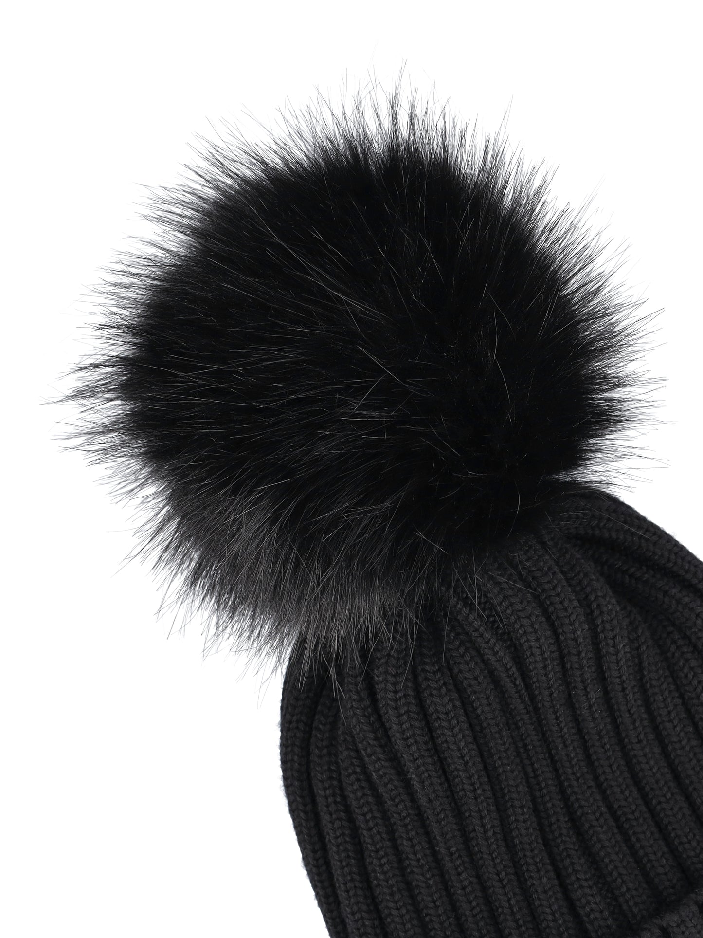 Berretto in Lana Merino con Pompon W3B00039 M1131999 MONCLER 