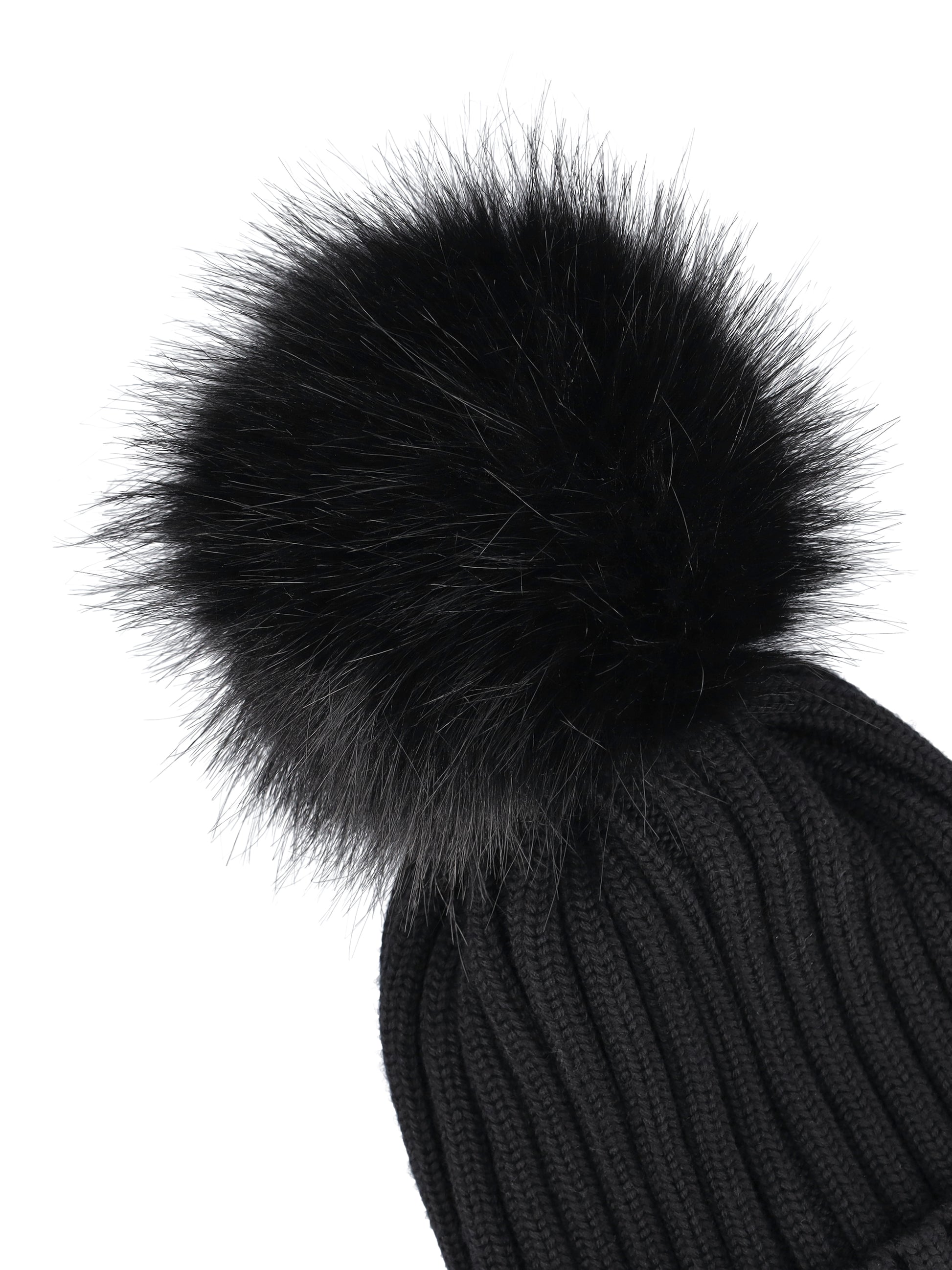 Berretto in Lana Merino con Pompon W3B00039 M1131999 MONCLER 