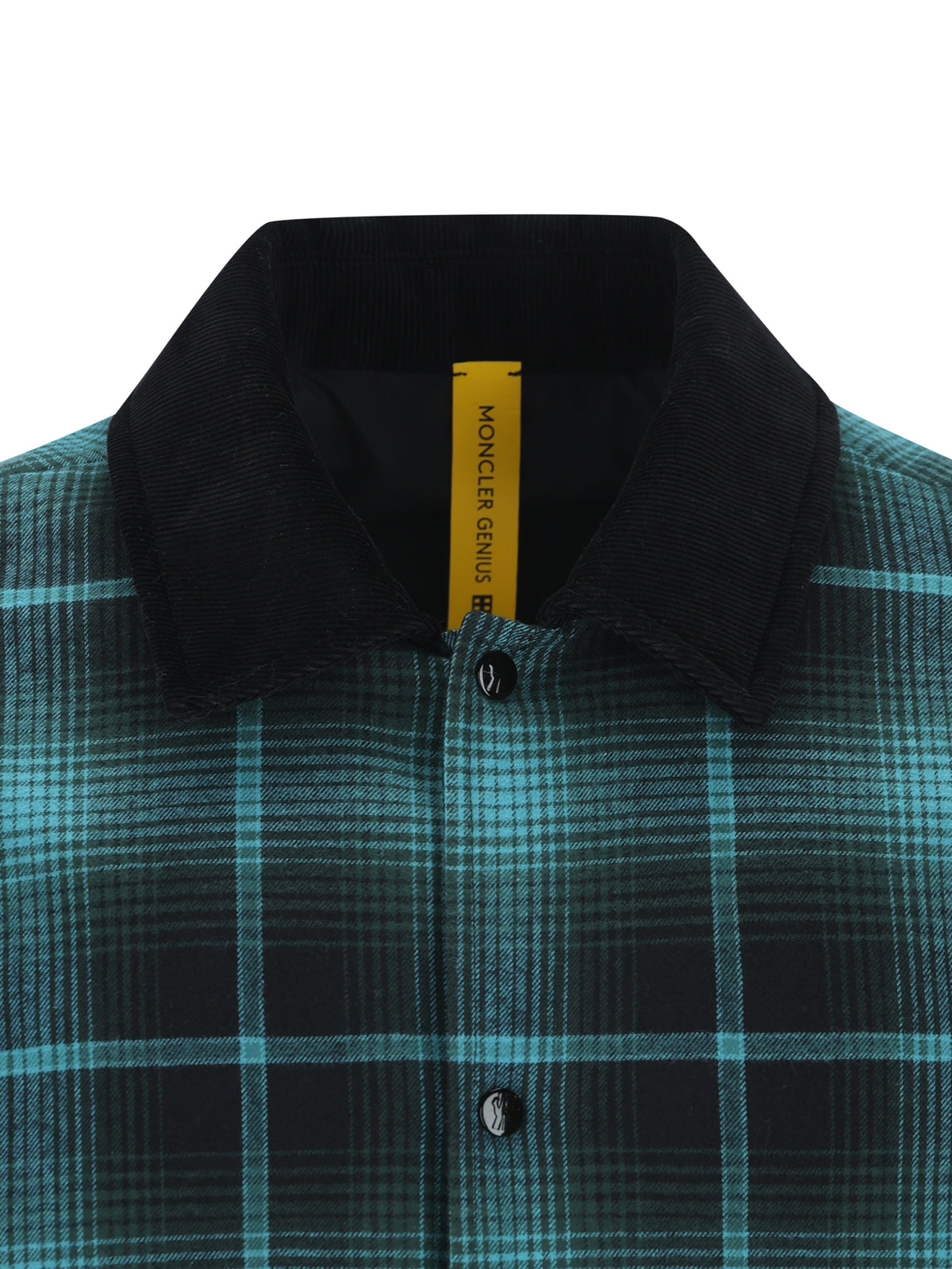 Giacca camicia realizzata in cotone. M1A00001 N1124F89 MONCLER - FRAGMENT 